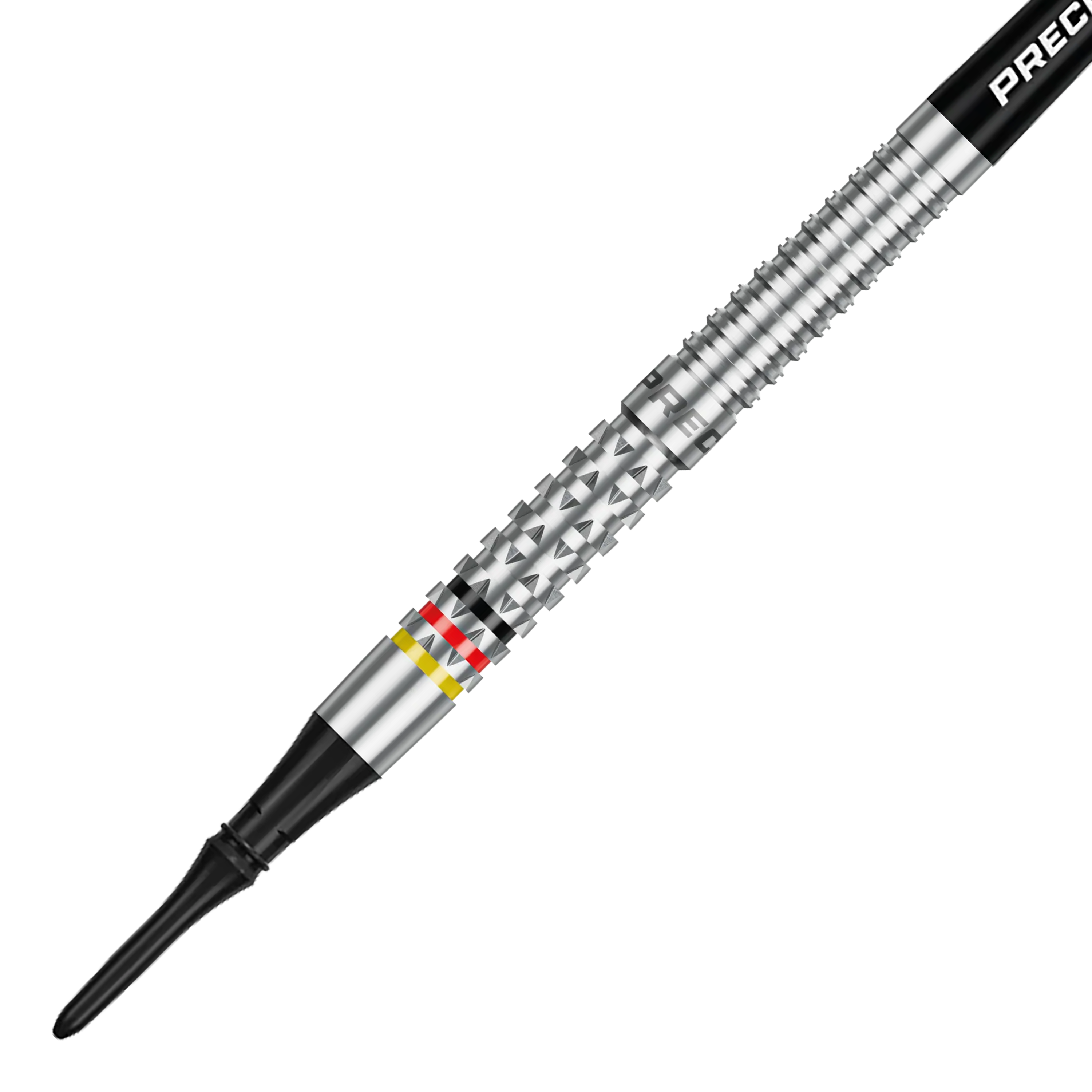 Precise 180 Ricardo Pietreczko GEN1 miękkie lotki Das Bild zeigt die Precise 180 Ricardo Pietreczko GEN1 Softdarts. Dies sind hochwertige Softdarts für Dartspieler.
