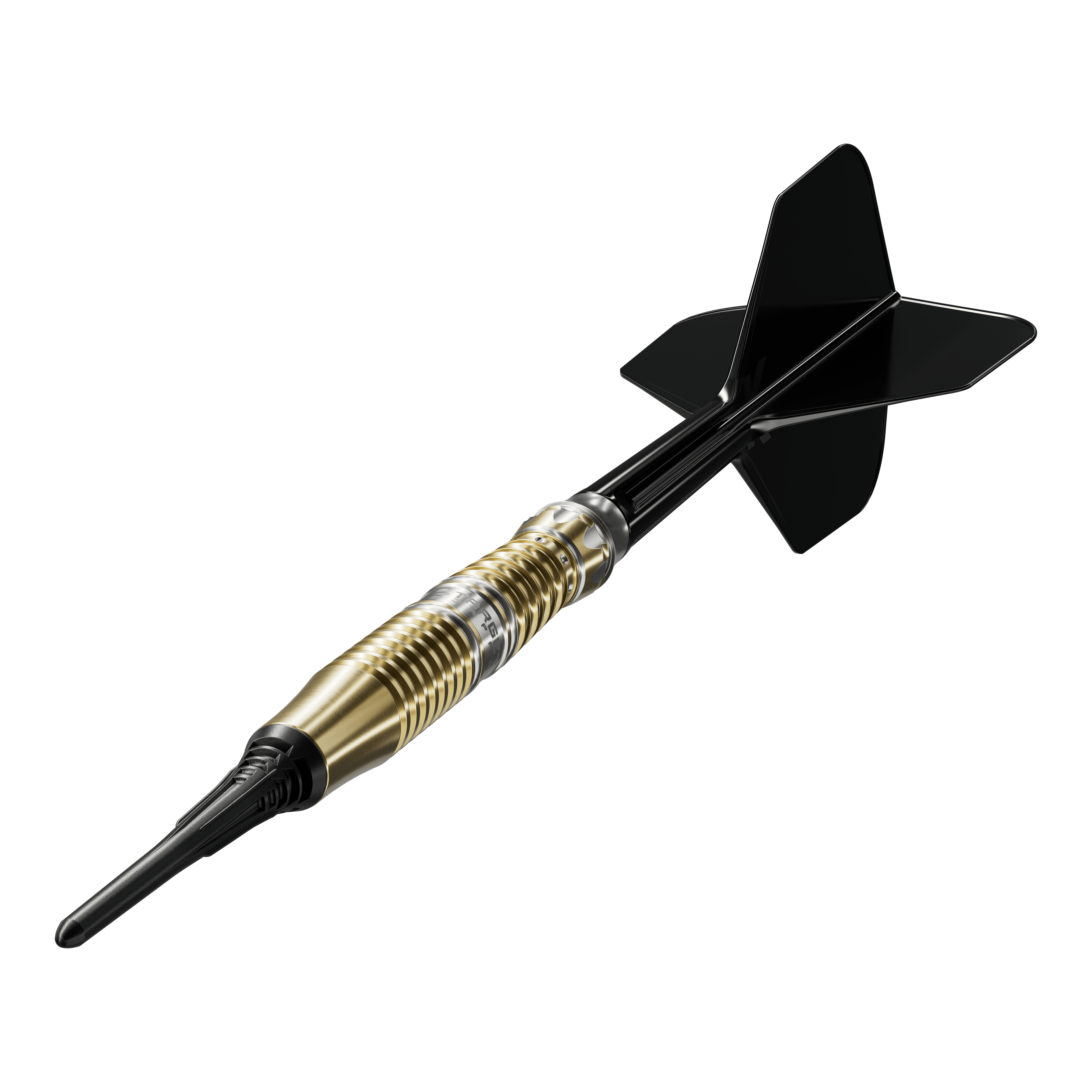 Lotki Enzo Soft Darts marki Target Black Marque – 18 g Target Black Marque Enzo Softdarts - 18g sind auf diesem Bild zu sehen. Perfekt ausbalancierte Softdarts für ambitionierte Spieler.