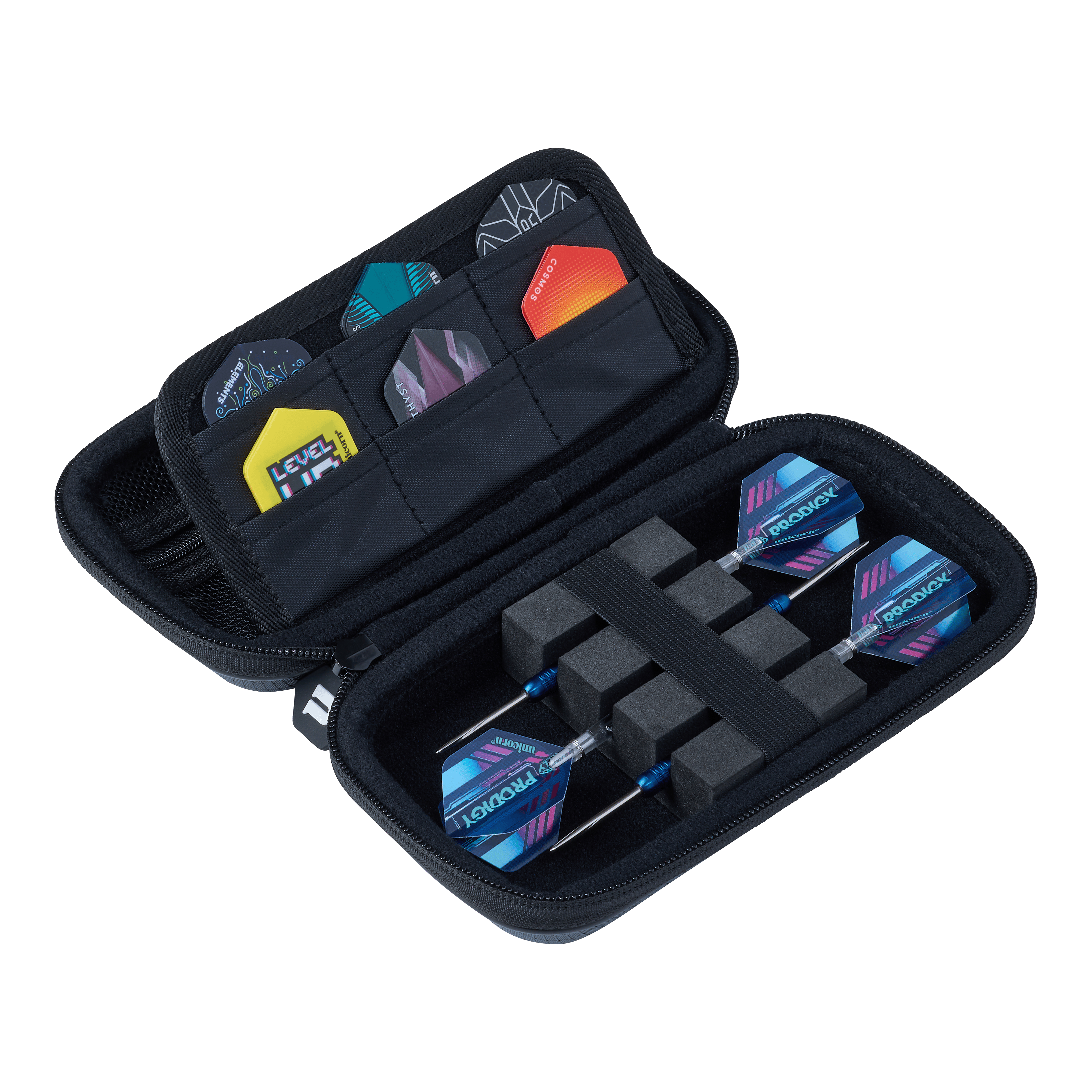 Unicorn Vanguard Small Dartcase - Szary Zu sehen ist das Unicorn Vanguard Small Dartcase in Grau. Es eignet sich zur sicheren Aufbewahrung von Darts.