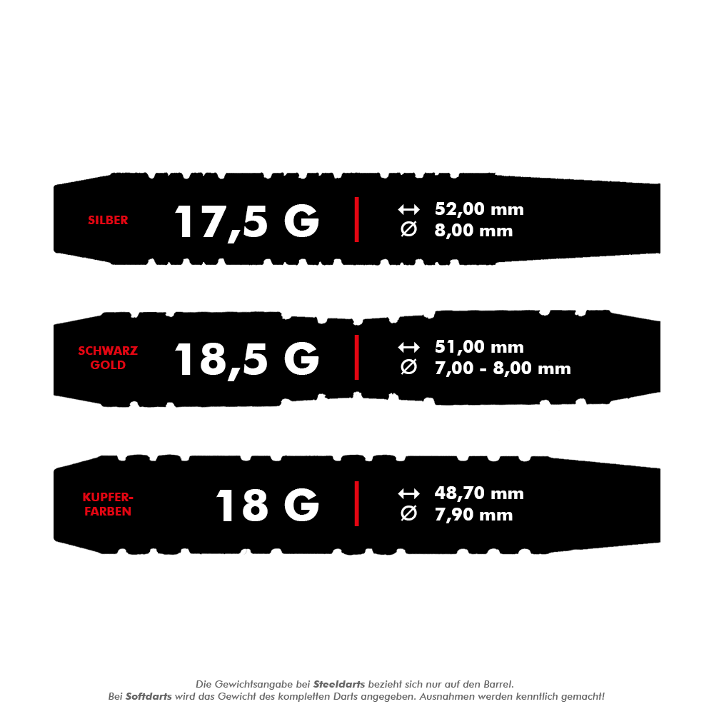 McDart 9er Softdarts