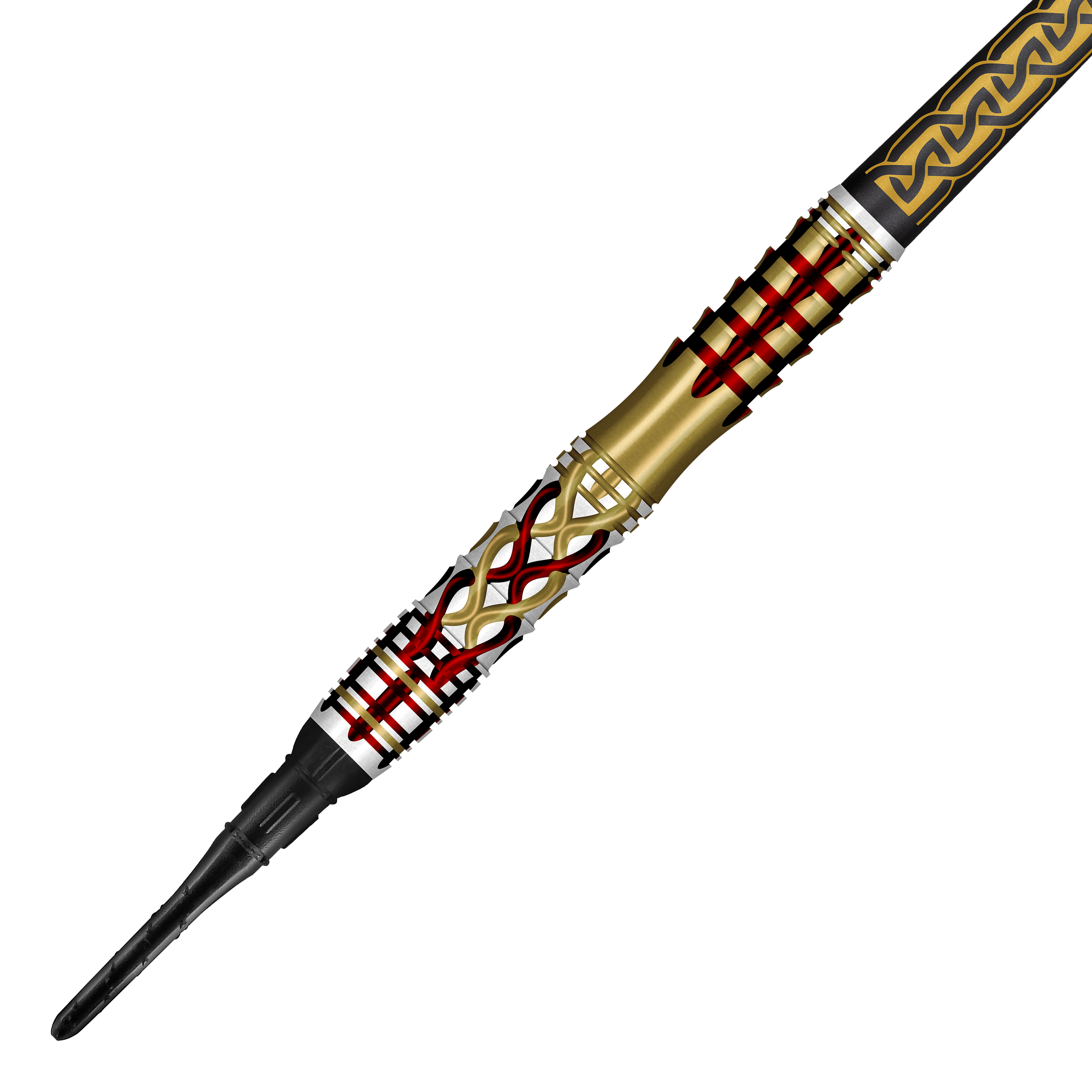Shotki miękkie Shot Goths Alaric - 20g Zu sehen ist das Produkt Shot Goths Alaric Softdarts - 20g. Die Softdarts werden hier in einer seitlichen Perspektive abgebildet.