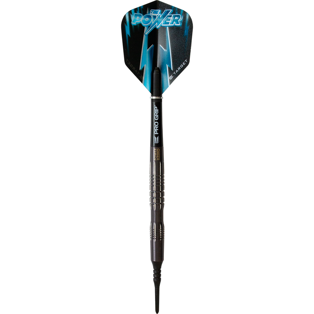 Target Phil Taylor 8Zero Black Titanium Soft Dart - 18g