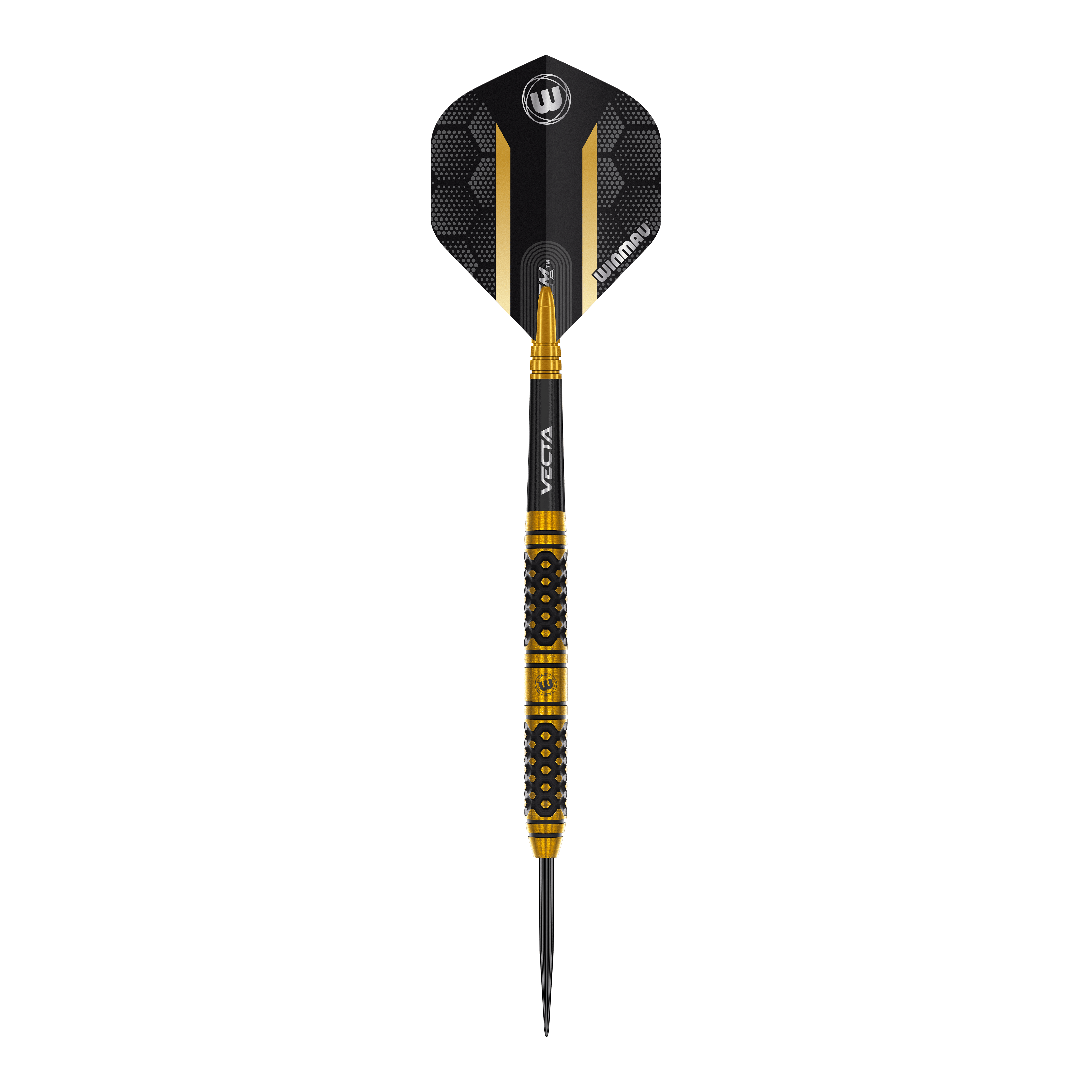 Rzutki stalowe Winmau Team 360 Bradley Van Der Velden - 22g Das Bild zeigt die Winmau Team 360 Bradley Van Der Velden Steeldarts mit einem Gewicht von 22 Gramm. Die Darts sind für Präzision und professionelle Spieler konzipiert.