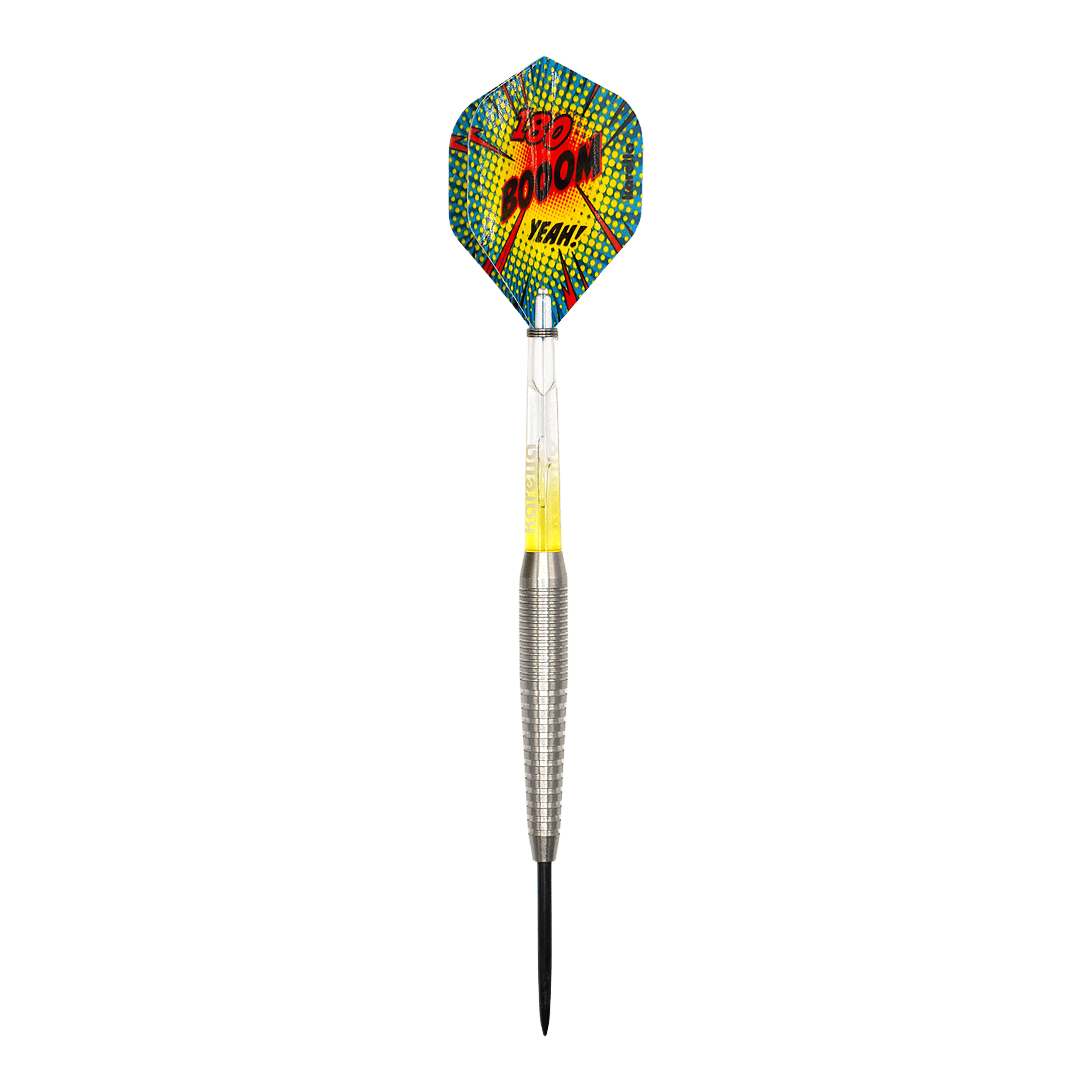Lotki stalowe Karella Comic Line CL-5 - 21g Hier sieht man die Karella Comic Line CL-5 Steeldarts - 21g. Es sind stilvolle Steeldarts für präzises Werfen.