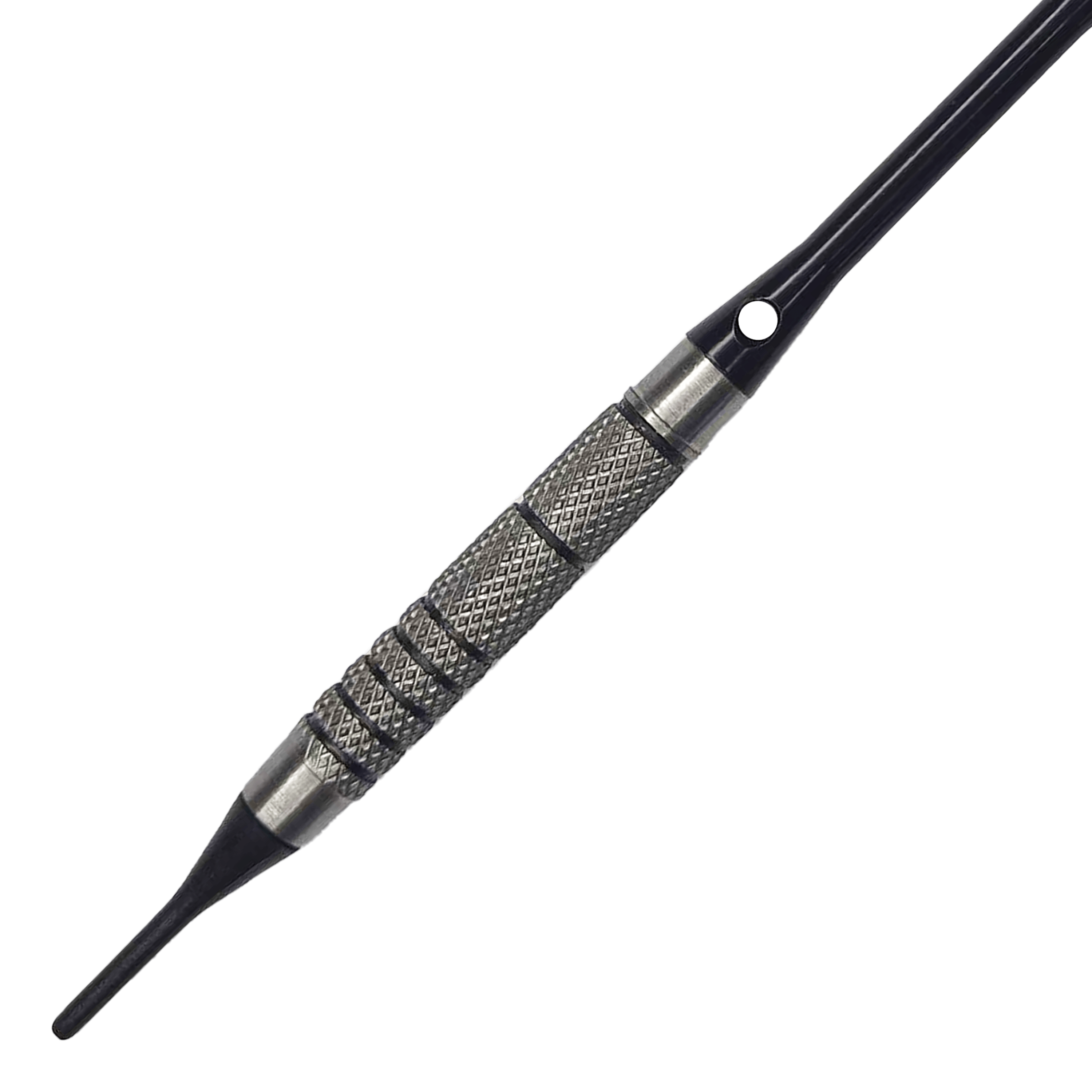 Lotki McDart 85 Tungsten V10 Soft Darts - 17,5 g Dies ist ein McDart 85er Tungsten V10 Softdart mit einem Gewicht von 17,5 g. Der Dartpfeil hat eine strukturierte Metalloberfläche für besseren Halt.