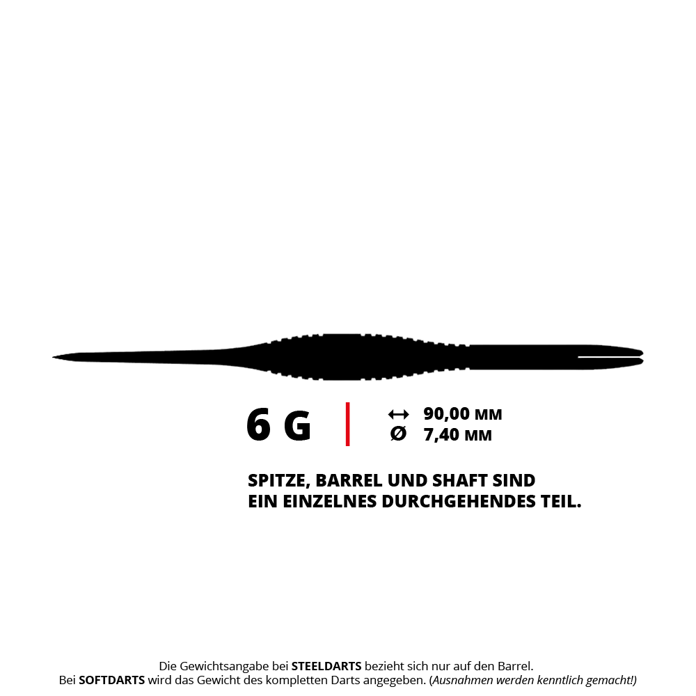 Zu sehen sind die Caliburn TTD Complete Titanium T2 Rainbow Steeldarts - 6g. Diese Steeldarts zeichnen sich durch ihren Regenbogeneffekt und das Titanmaterial aus.