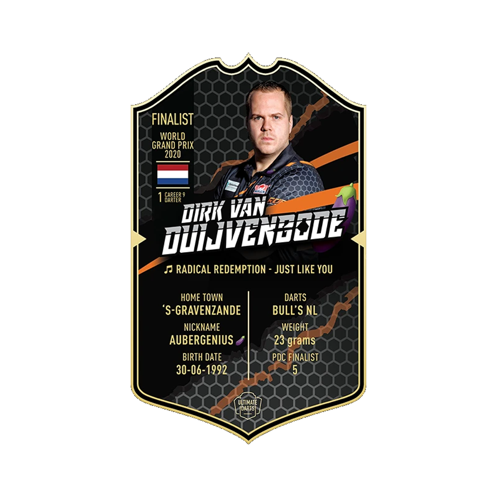 Karta Ultimate Darts — Dirk Van Duijvenbode