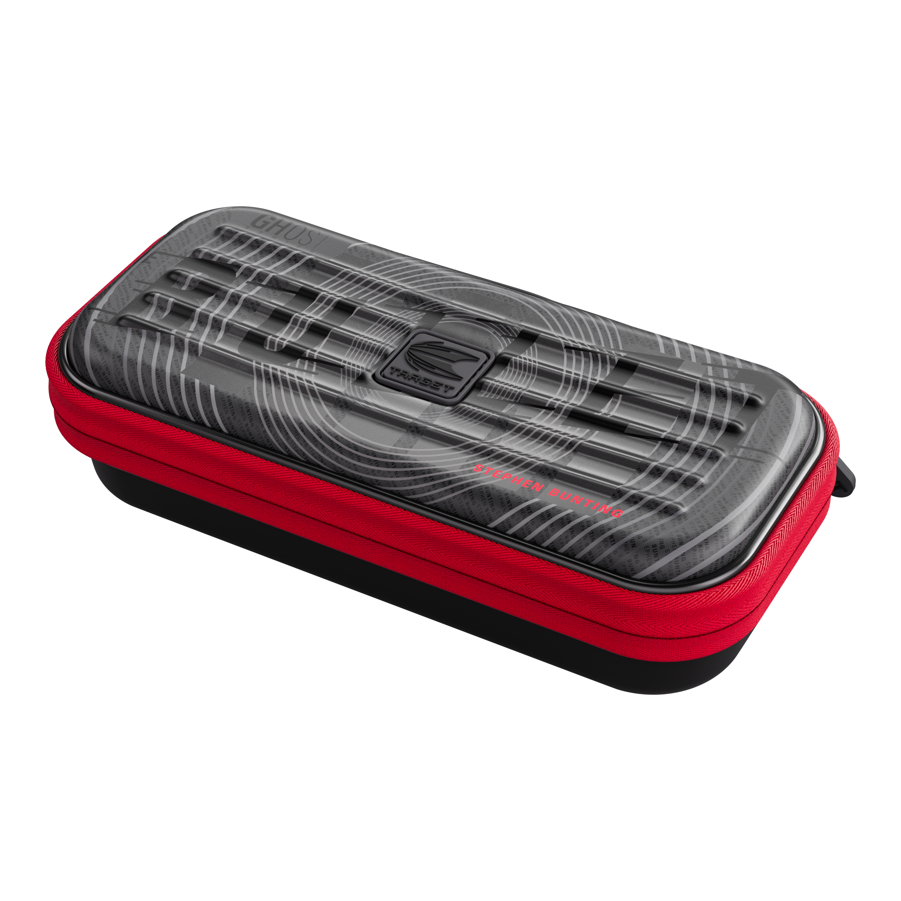 Etui na lotki Takoma Ghost Series Stephen Bunting Zu sehen ist das Takoma Ghost Series Stephen Bunting Dartcase. Dieses Darts-Etui gehört zur Stephen Bunting Kollektion.