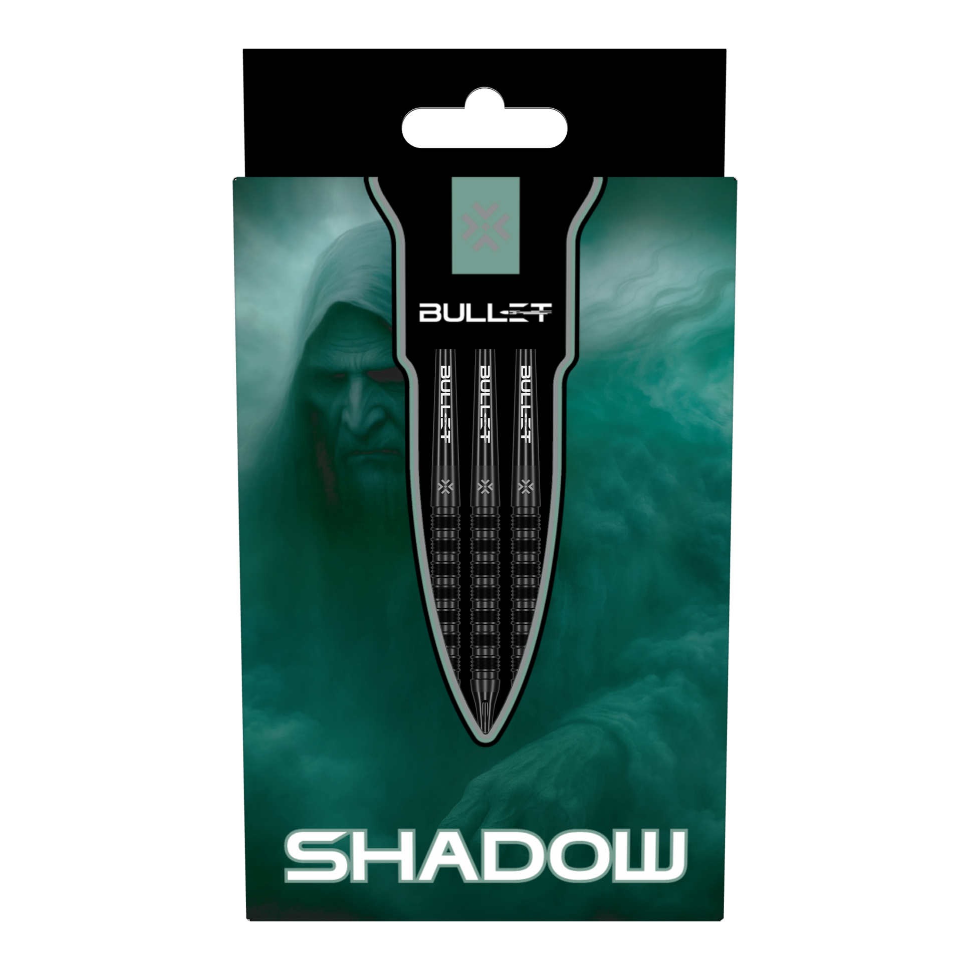 Miękkie lotki Bullet Shadow - 20g Hier sieht man die Bullet Shadow Softdarts - 20g. Sie sind optimal für Softdart-Spiele geeignet.