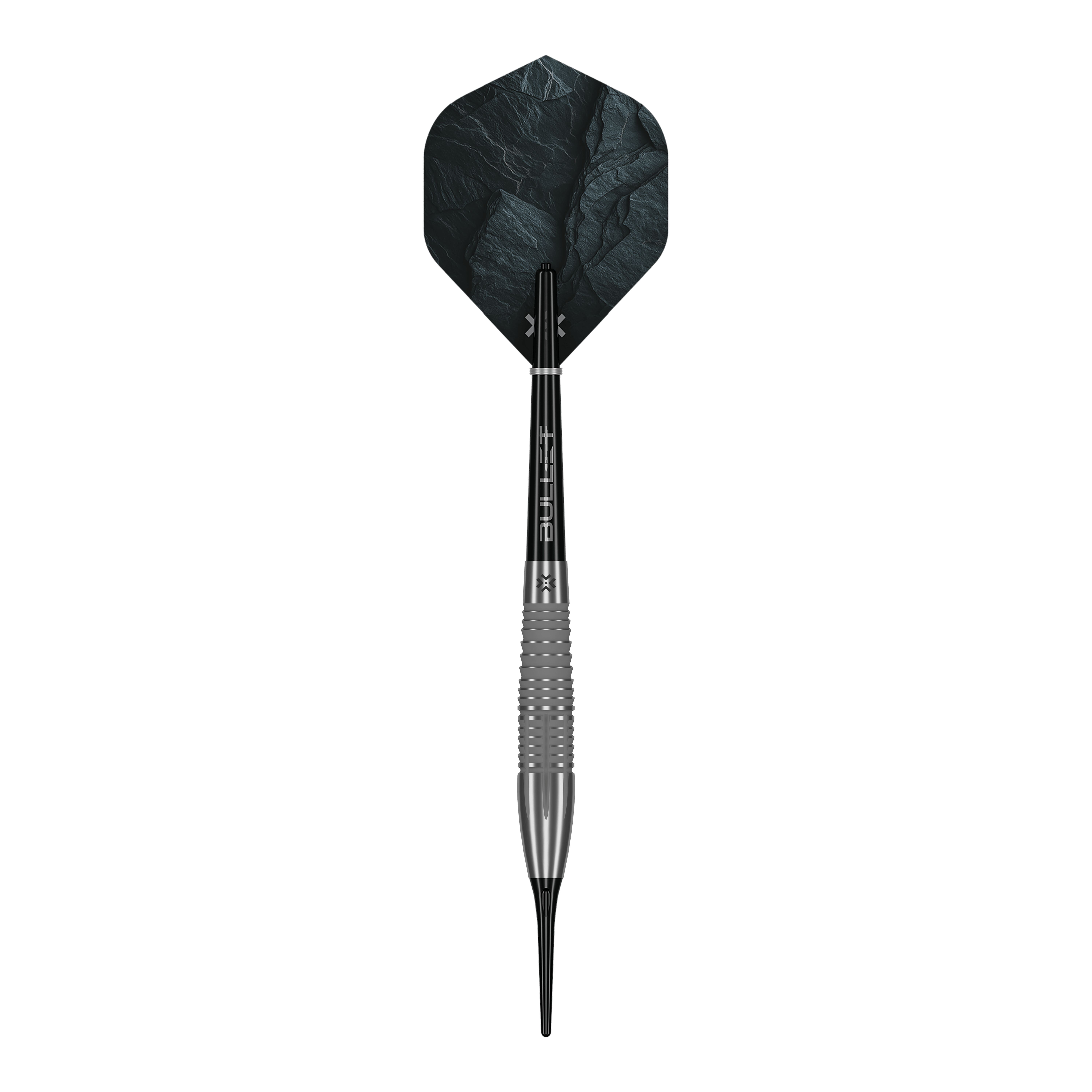 Miękkie lotki Bullet Monolith - 20g Auf dem Bild werden die Bullet Monolith 20g Soft Darts dargestellt. Diese Darts sind speziell für das Softdart-Spiel konzipiert.
