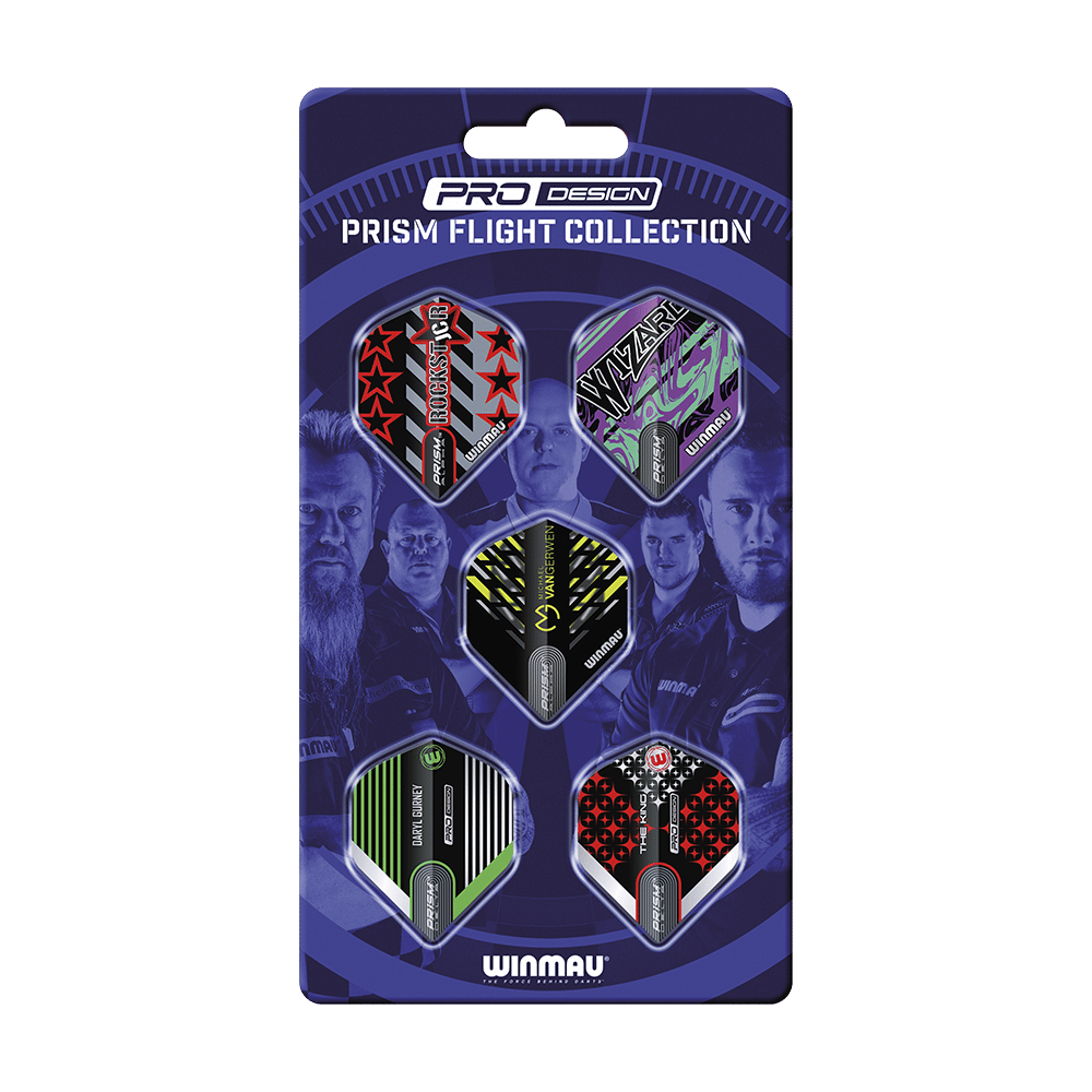 Winmau Players Pro Design Prism Flights Collection