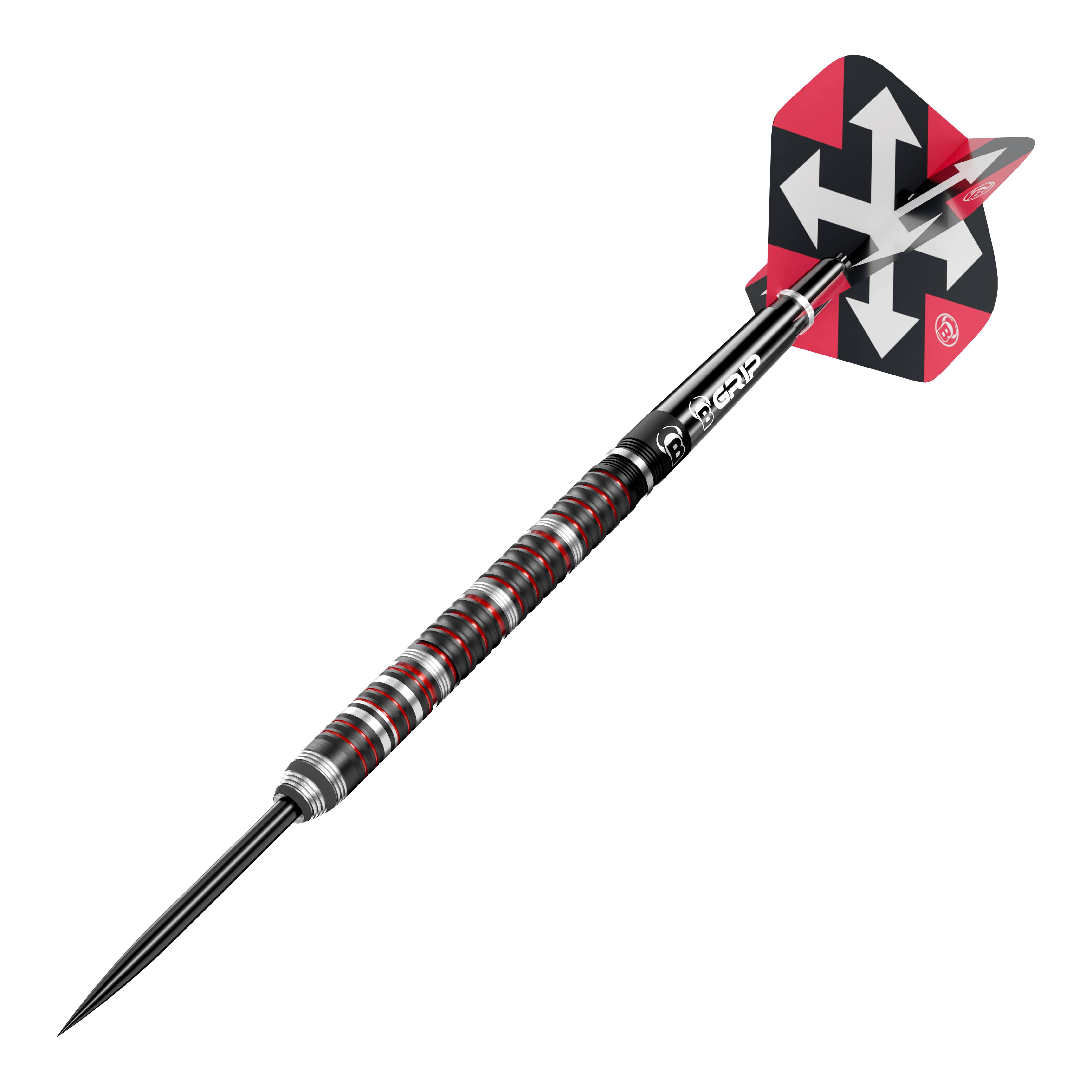 Stalowe lotki Bulls Sixty S2 Das Bild zeigt die Bulls Sixty S2 Steeldarts. Die Darts sind für präzises Werfen beim Dartspiel entworfen.