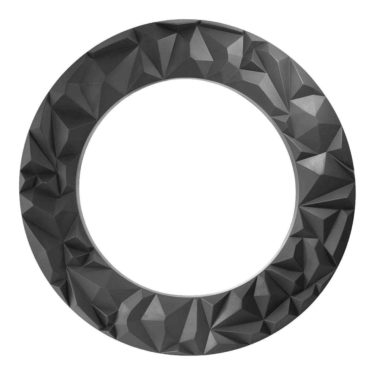 Precyzyjna tarcza do darta 180 3D Subterra Surround - grafitowa Hier ist das Precise 180 3D Dartboard Surround Subterra - Graphite abgebildet. Das Produkt bietet Schutz für die Wand hinter dem Dartboard.