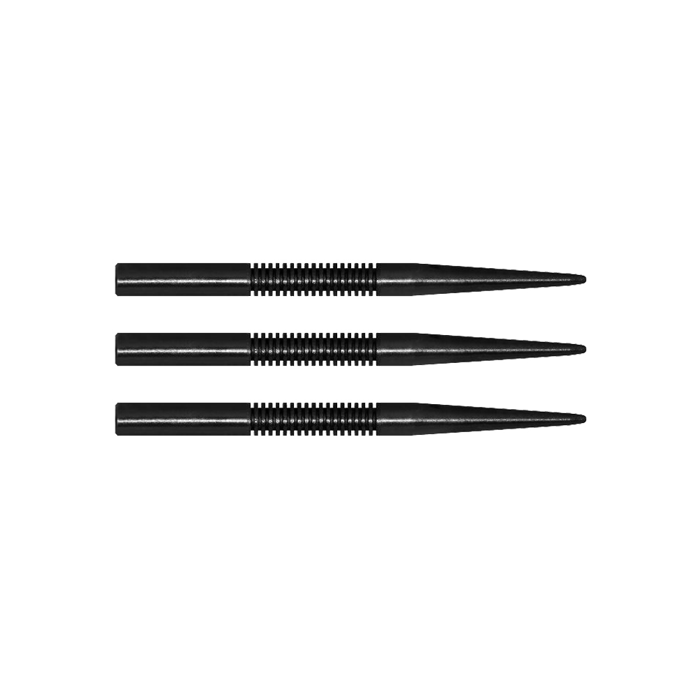 Stalowe końcówki do rzutek McDart Black Ghost