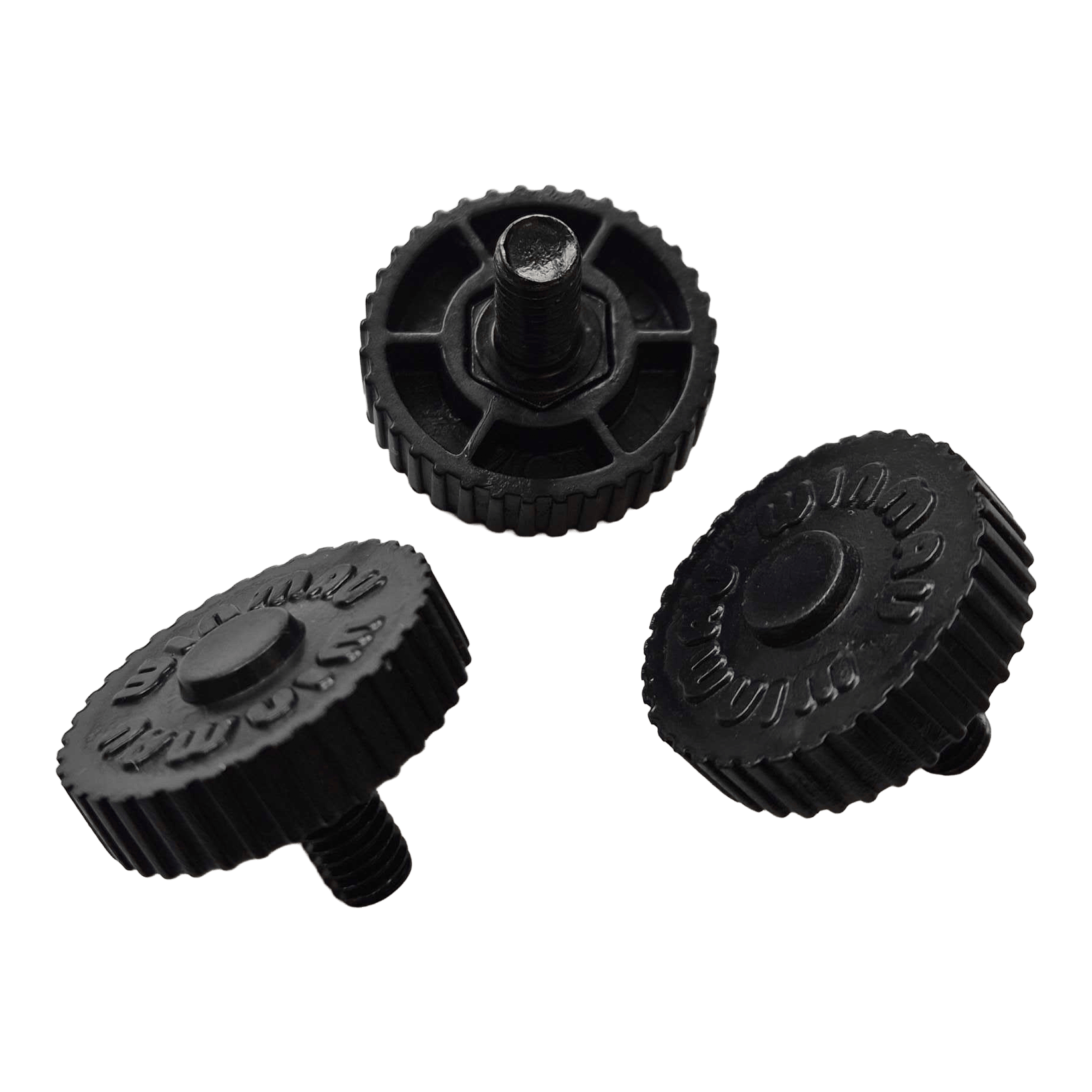 Abgebildet ist das Winmau Blade X Fixing Set Wandbefestigung. Dieses Produkt dient zur sicheren Anbringung eines Dartboards.