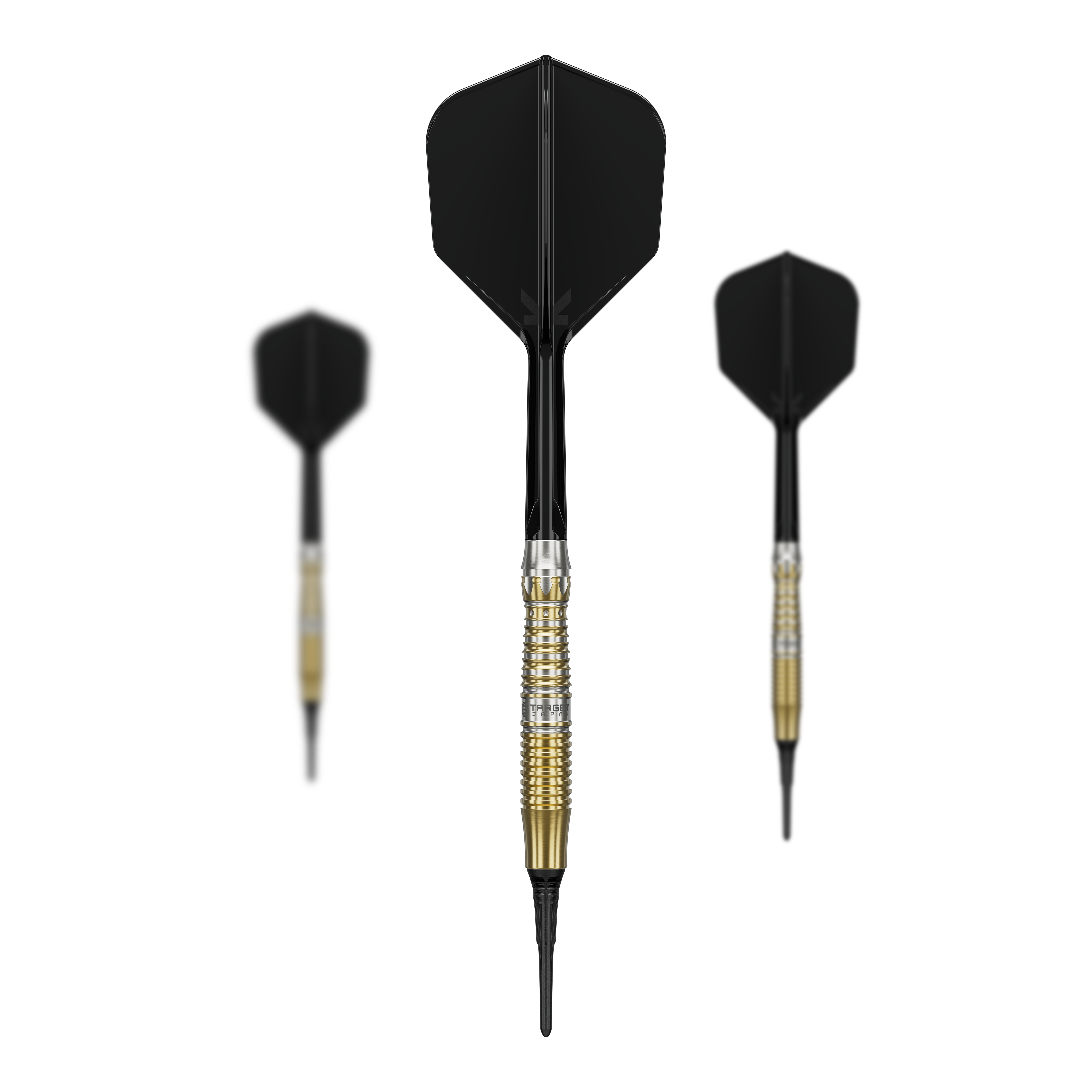 Lotki Enzo Soft Darts marki Target Black Marque – 18 g
