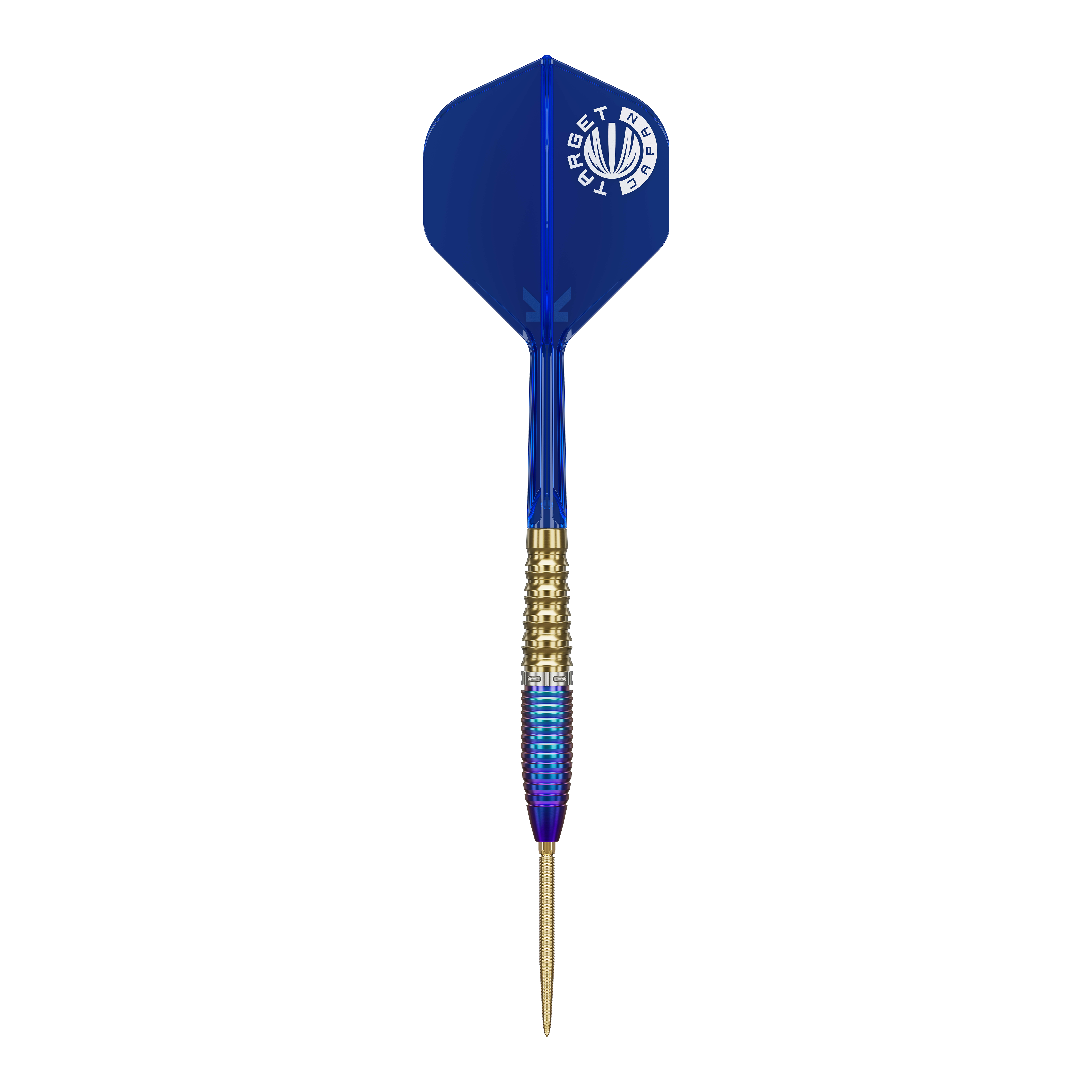 Das Bild zeigt die Target Japan Prime Series Zenith GEN2 Swiss Point Steeldarts - 23g. Dieses Set ist speziell für professionelle Dartspieler entwickelt.