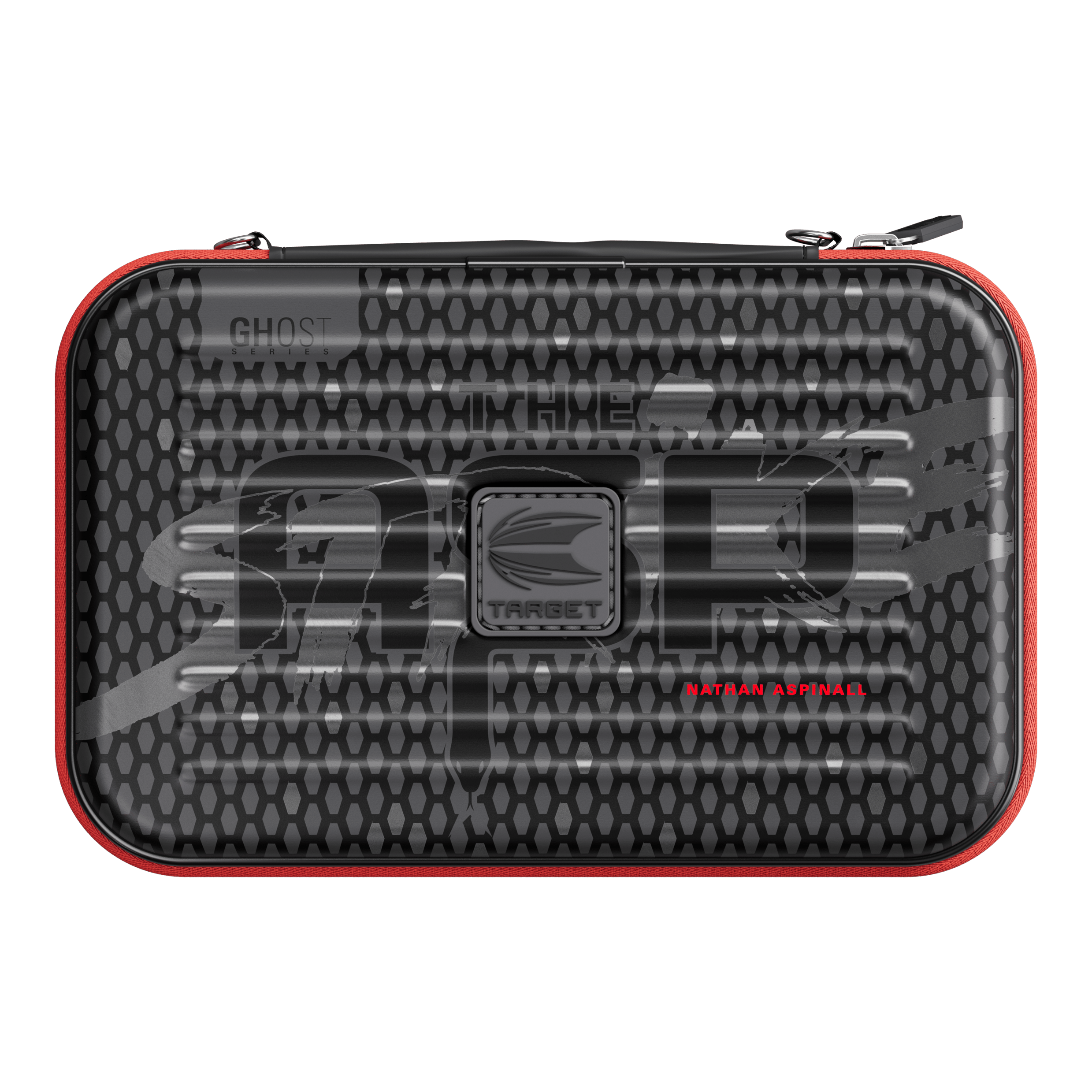 Etui na lotki Takoma XL Ghost Series Nathan Aspinall Das Bild zeigt das Takoma XL Ghost Series Nathan Aspinall Dartcase. Das Dartcase ist speziell für Dartspieler entworfen.