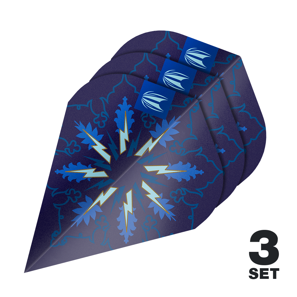 Target ProUltra Phil Taylor Power Gx2 Vapor S Flights - 3 zestawy Target ProUltra Phil Taylor Power Gx2 Vapor S Flights - 3 Sets. Das Bild stellt drei Sets von Power Gx2 Vapor S Flights dar.