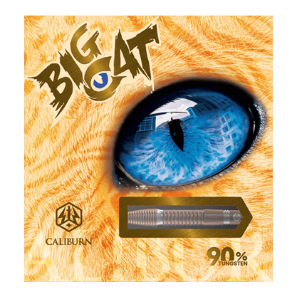 Stalowe lotki Caliburn Big Cats Lion Das Bild zeigt einen Steeldart aus der Serie Caliburn Big Cats Lion. Der Dart ist detailliert und deutlich dargestellt.
