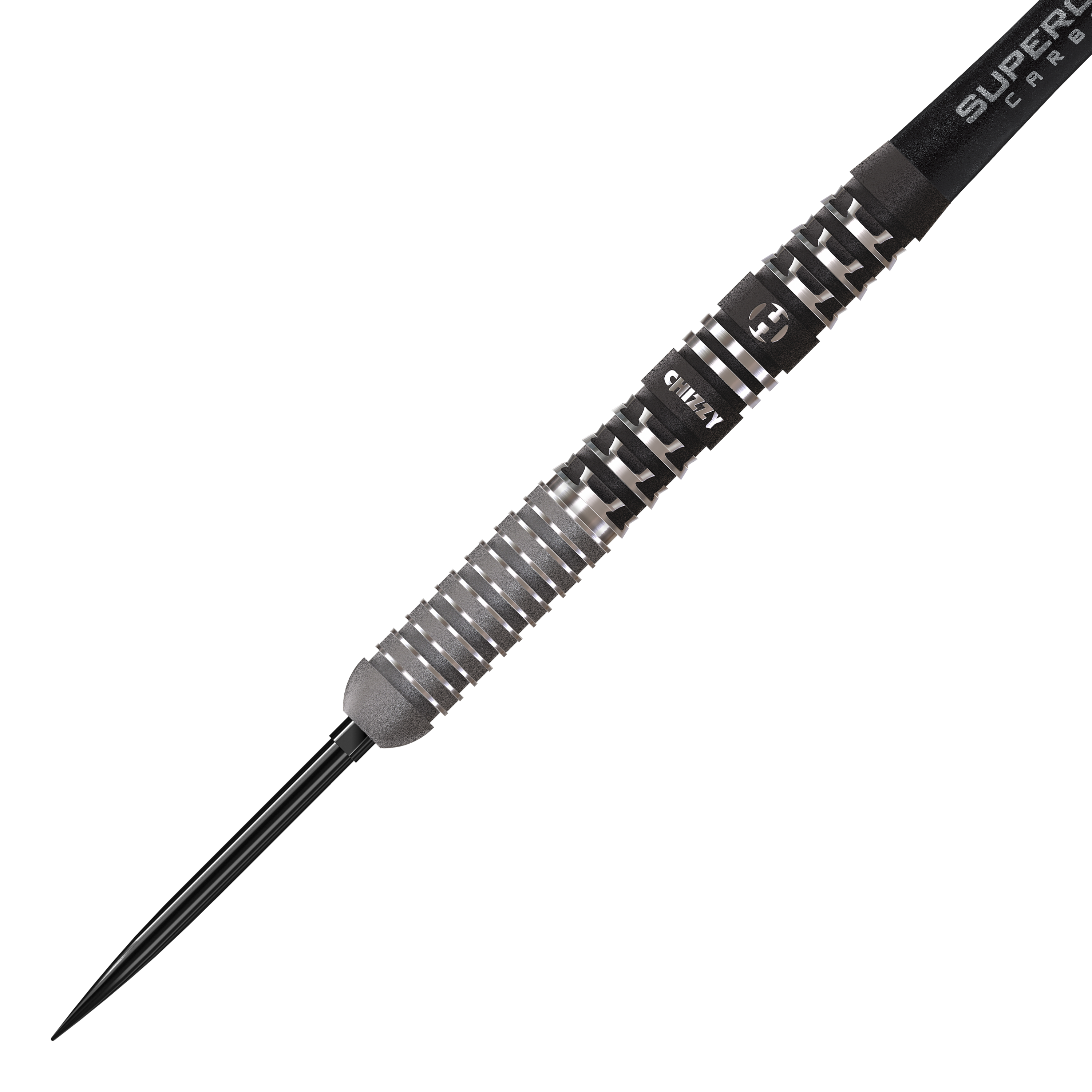 Hier sind die Harrows Dave Chisnall Chizzy Series 4 Quick Point Steeldarts abgebildet. Sie eignen sich ideal für ambitionierte Dartspieler.