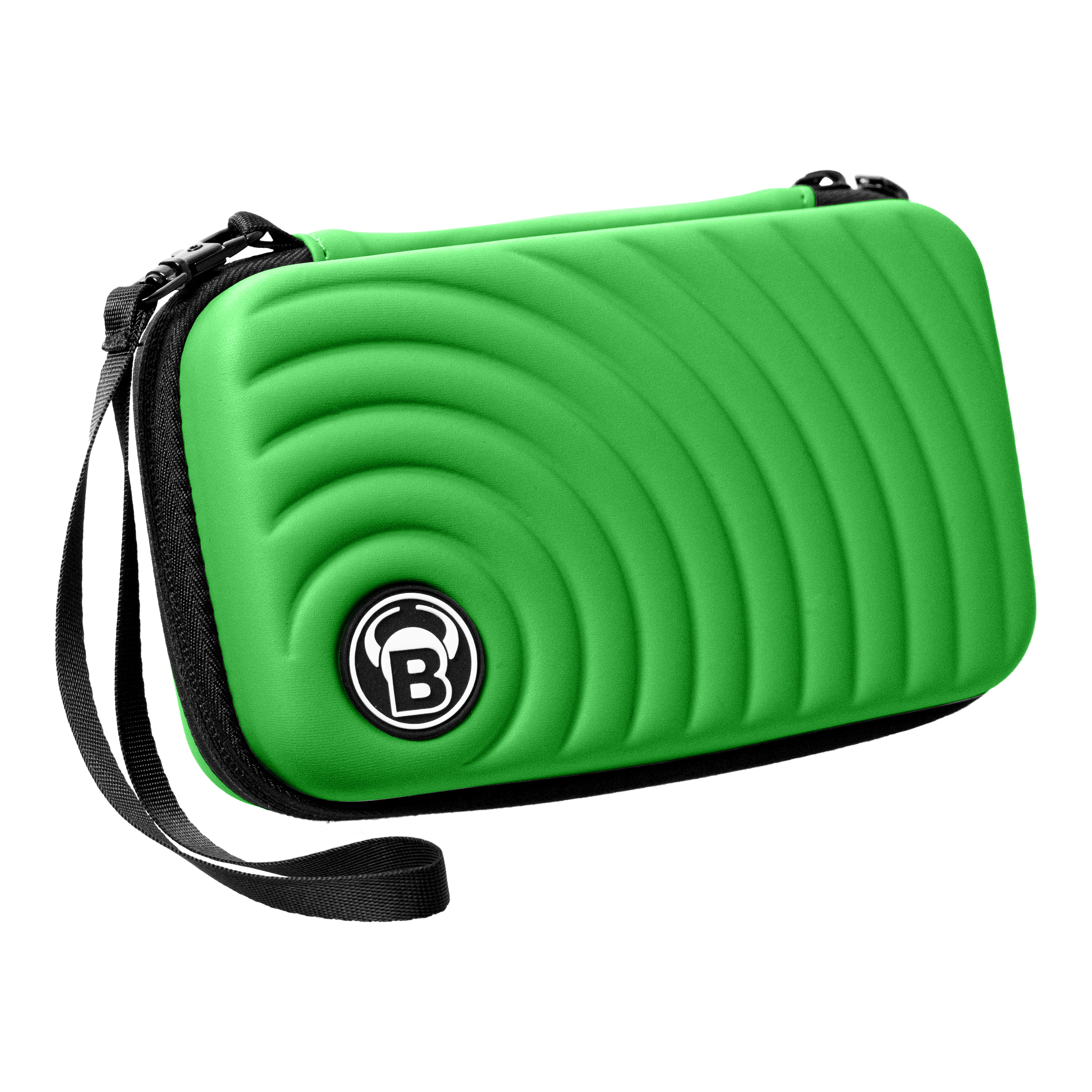 Etui na lotki Beazd Orbis XL - zielone Hier ist die Beazd Orbis XL Dartcase abgebildet. Das Etui eignet sich zur Aufbewahrung von Dartzubehör.