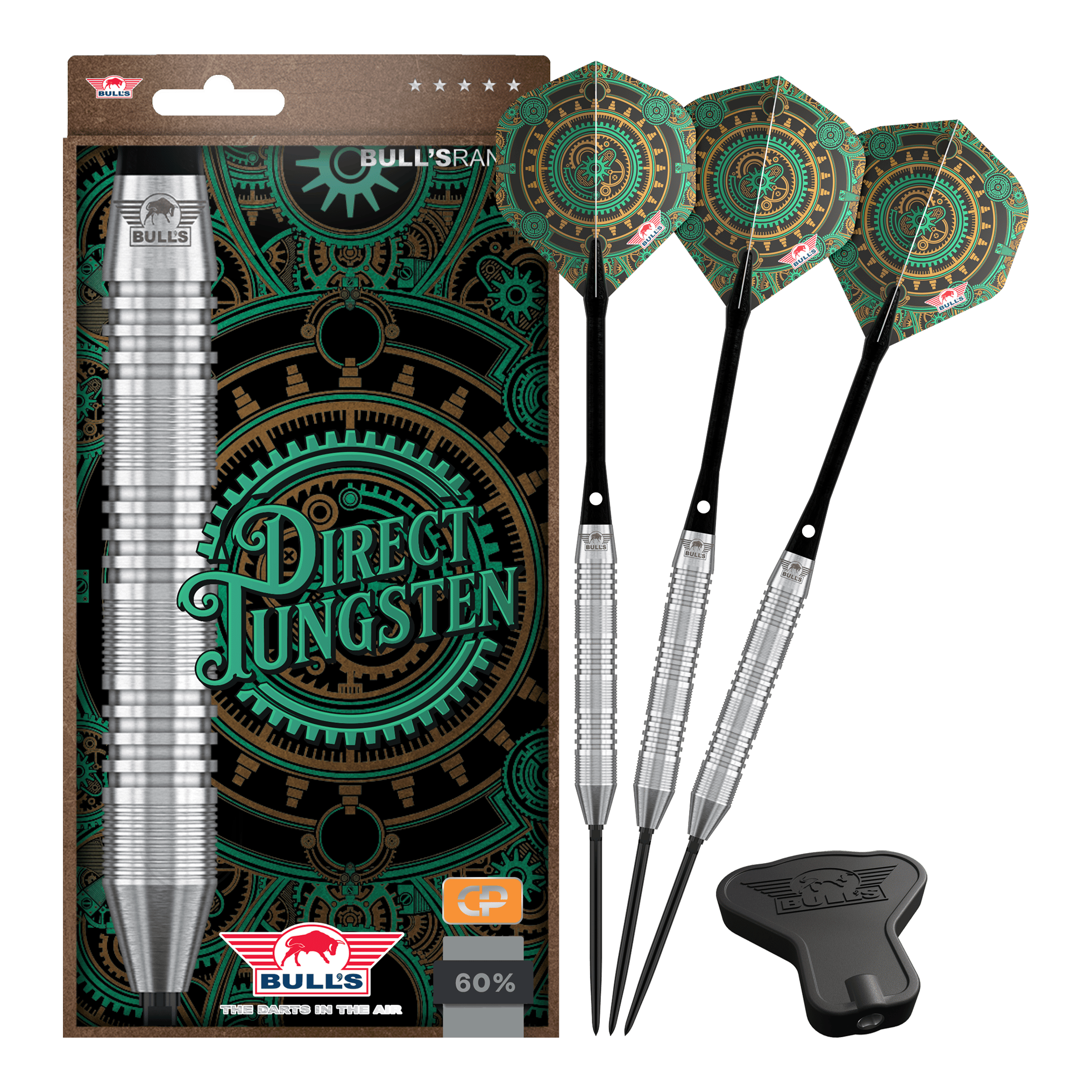 Rzutki Bulls NL Direct Tungsten Convertible Point Steel Darts - 23g