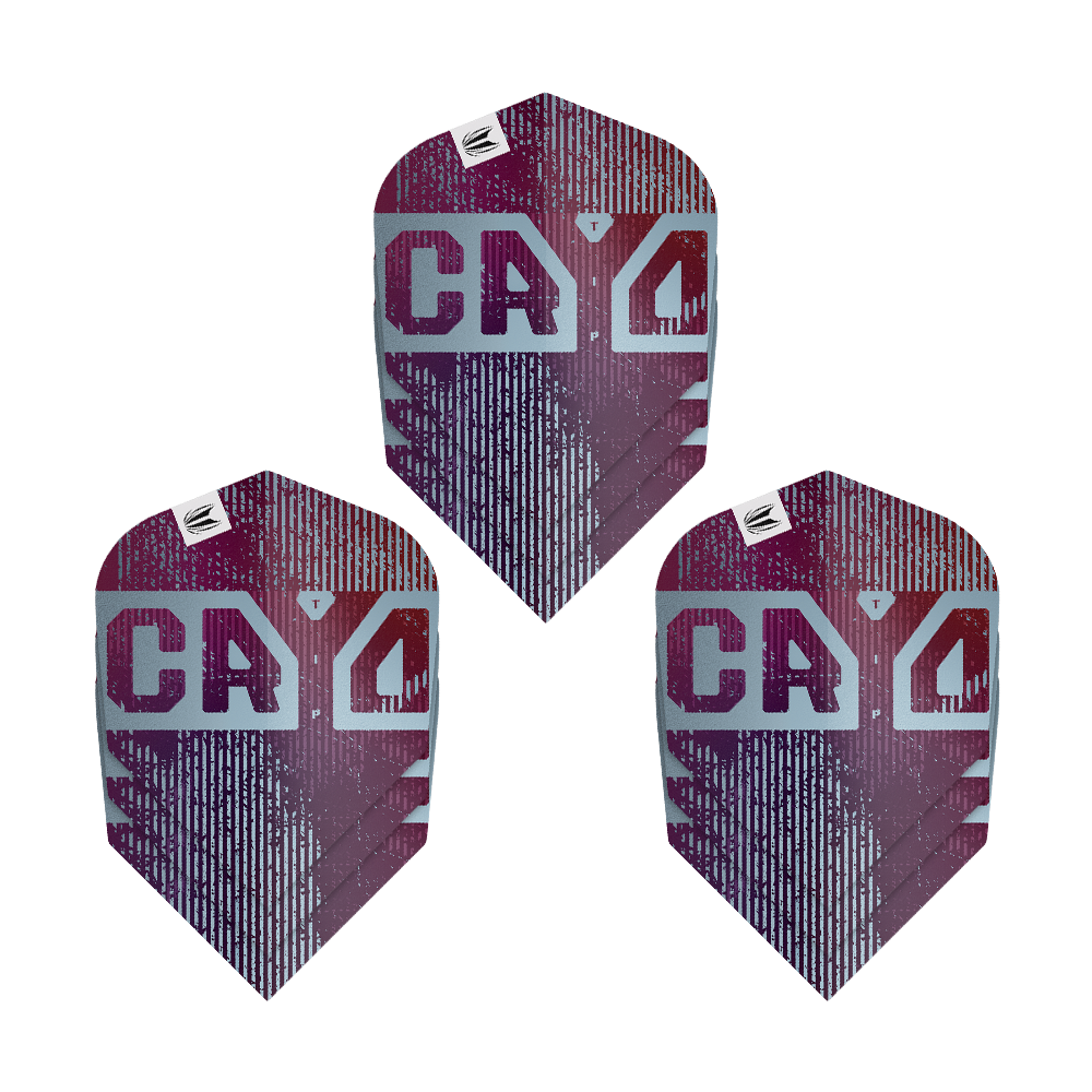 Auf dem Bild sind die Target Pro Ultra Cryo No6 Flights - 3 Sets abgebildet. Diese Flights sind speziell für Dartpfeile geeignet.