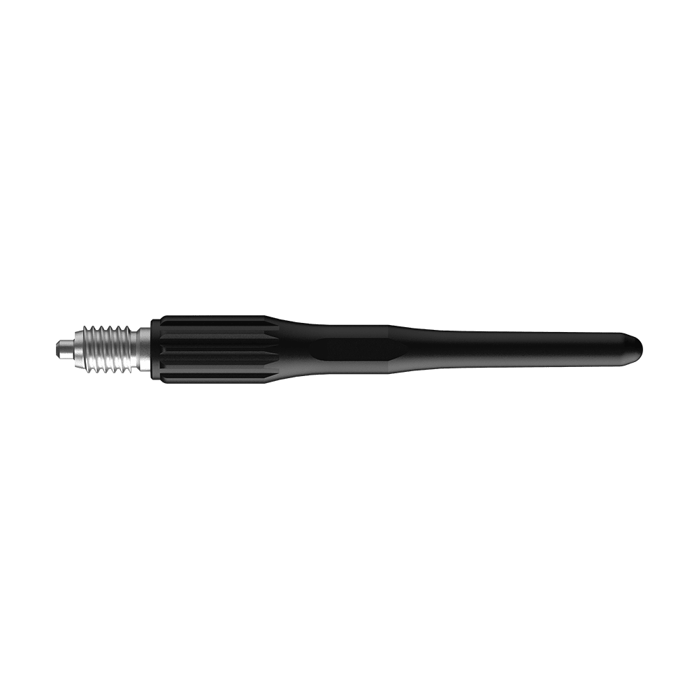 Końcówki do rzutek Bulls NL Convertible Point Soft Dart Tips – opakowanie 15 sztuk – czarne Das Produkt zeigt Bulls NL Convertible Point Softdartspitzen - 15er Pack in Schwarz. Die Spitzen sind für Softdarts gedacht.