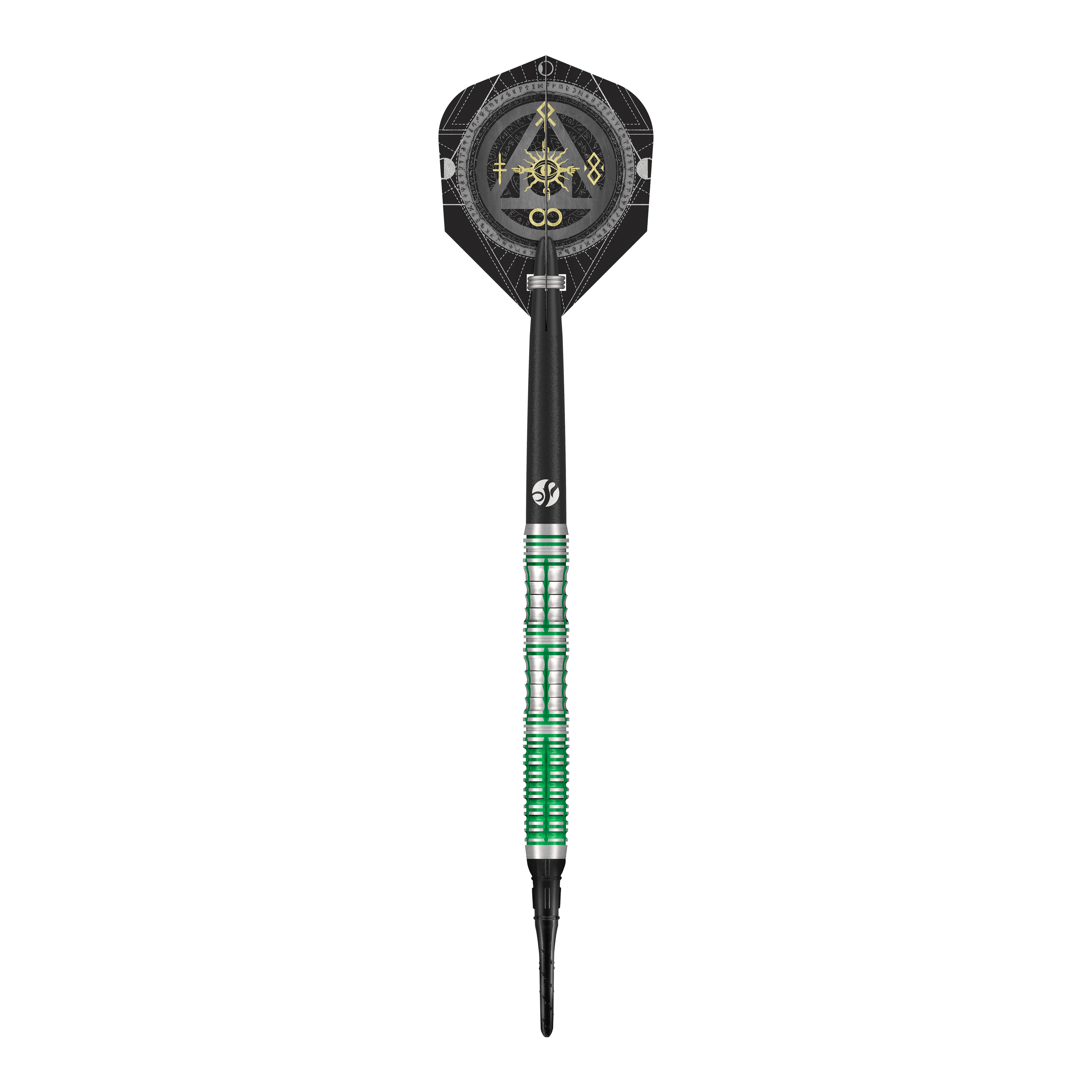 Shotki miękkie Mythril firmy Shot Alchemy - 20 g Hier sieht man die Vorderansicht der Shot Alchemy Mythril Softdarts - 20g. Das Produkt ist detailliert abgebildet.