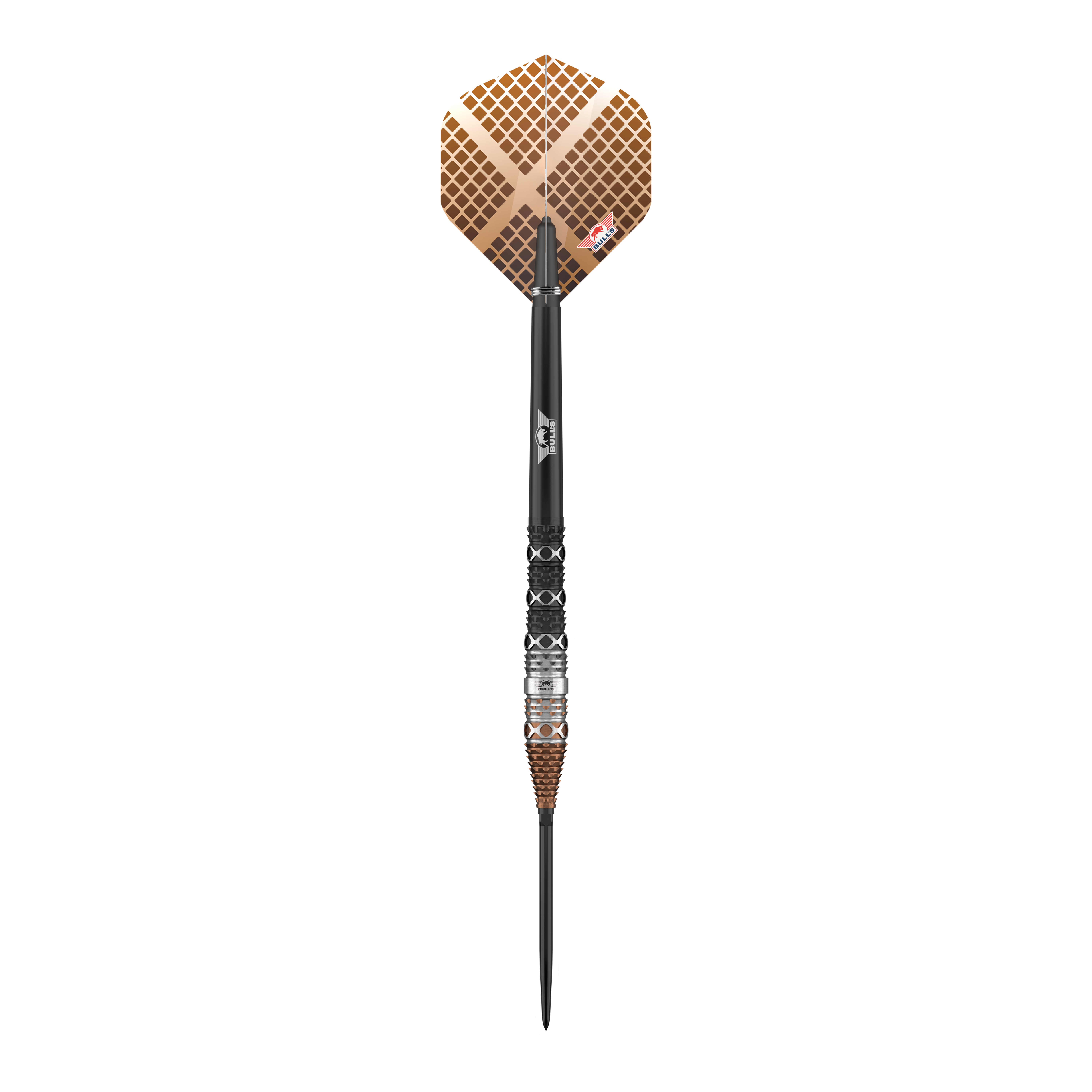 Bulls NL Max Hopp 95% punktów konwertowalnych Steeldarts Die Bulls NL Max Hopp 95% Convertible Points Steeldarts werden als einzelne Darts präsentiert. Sie eignen sich hervorragend für professionelle Dartspieler.