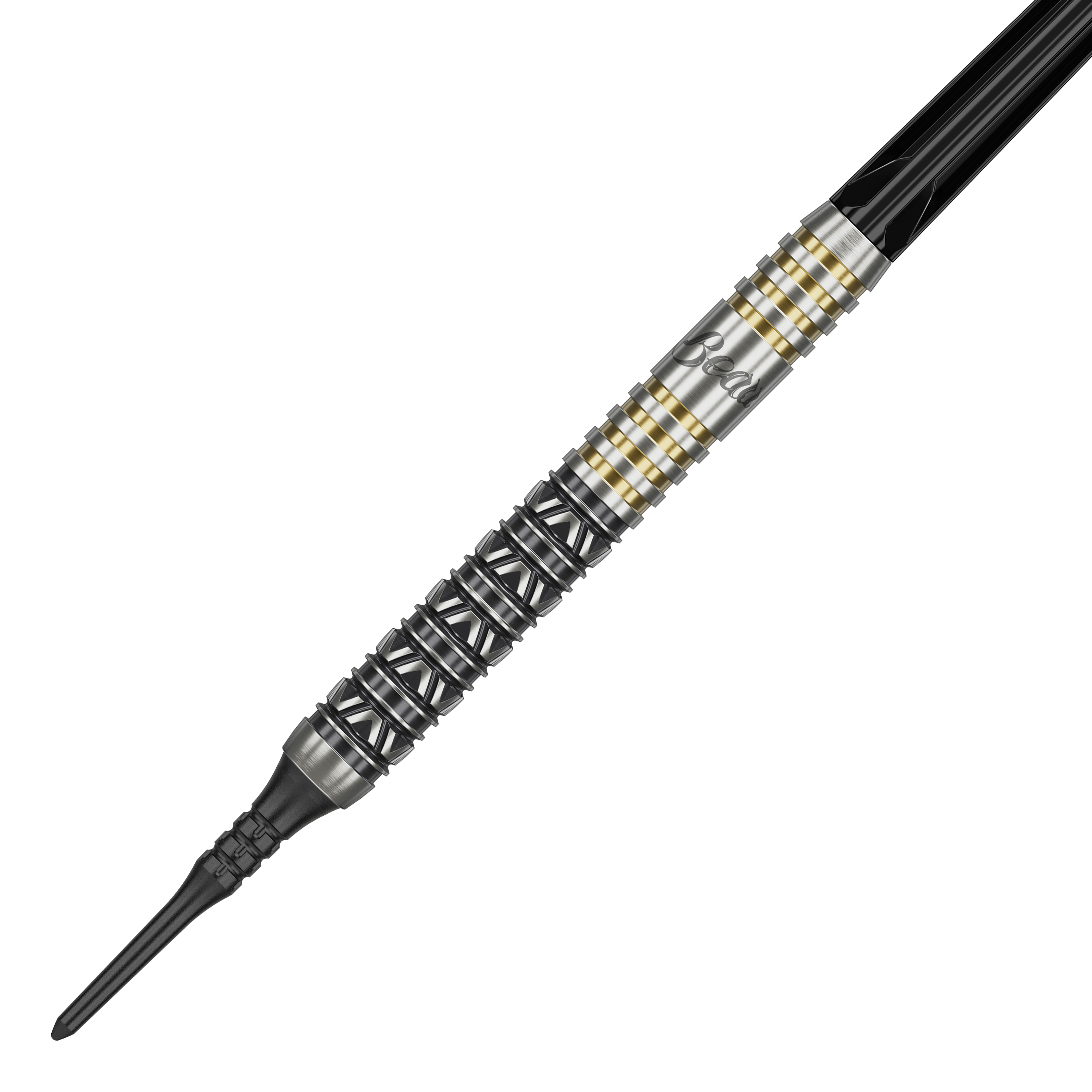 Abgebildet sind die Target Japan Beau Greaves Japan Edition Swiss Point Softdarts mit 21 Gramm. Die Darts sind für Softdart geeignet und haben ein modernes Design.