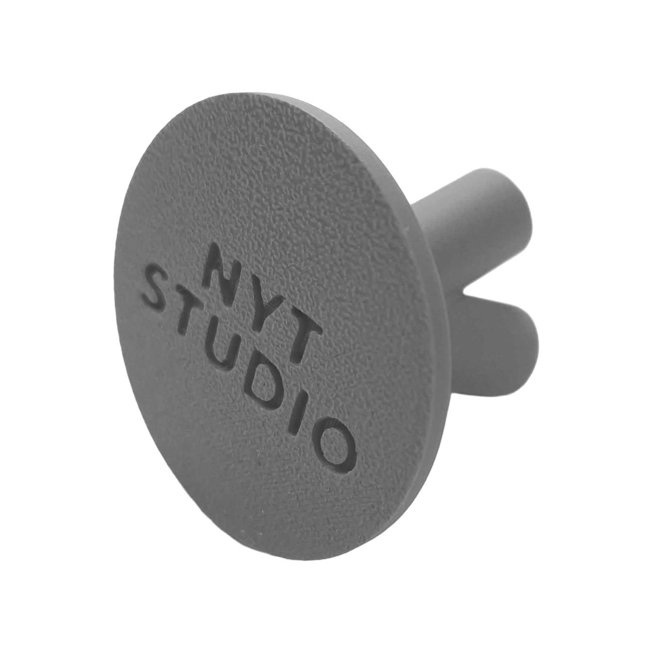 Kompaktowy uchwyt na rzutki NYT Studio Das Bild zeigt einen NYTStudio Compact Darthalter in Grau. Diese Darstellung wurde vom Dateinamen abgeleitet.