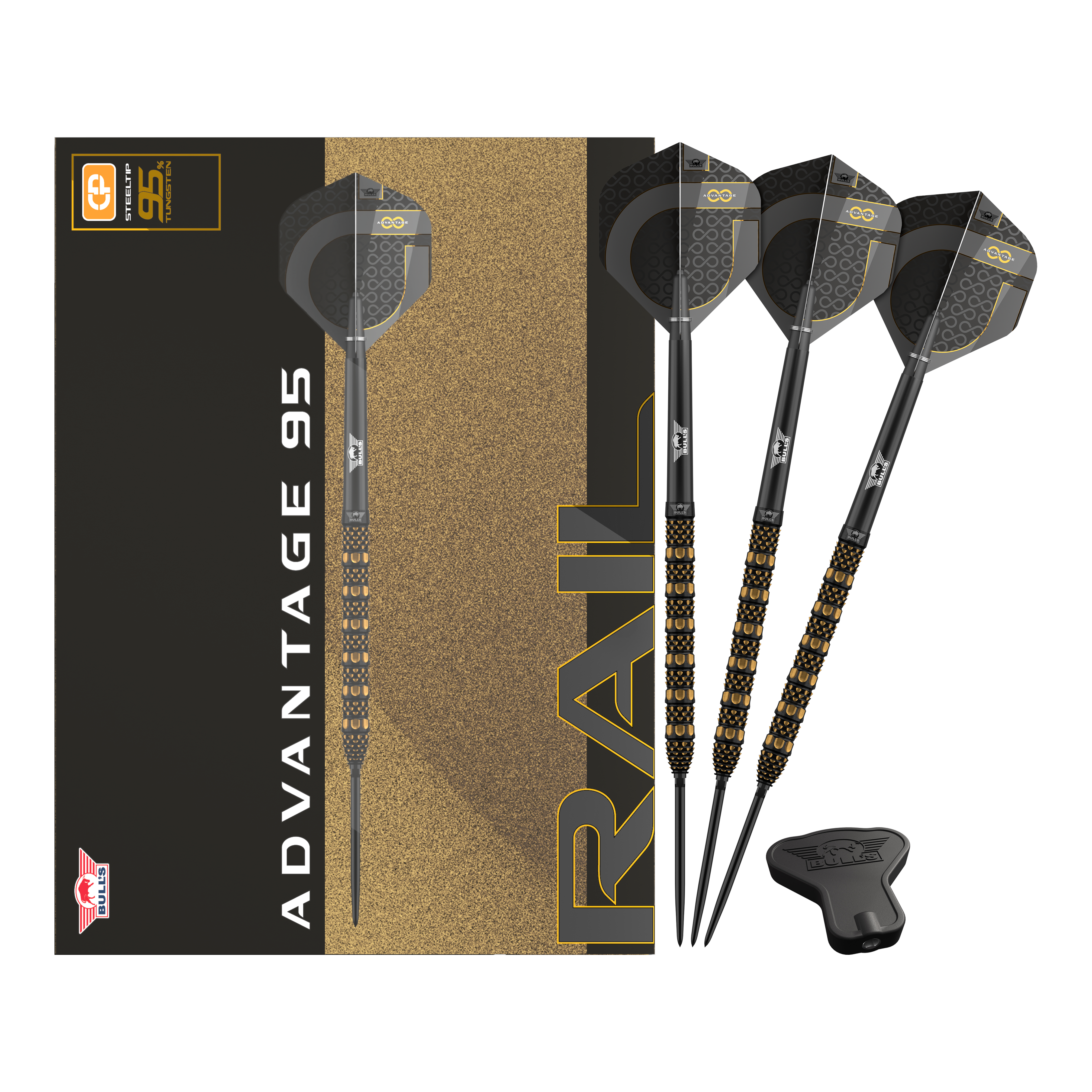 Darty Bulls NL Advantage 95 Rail Convertible Point Steel
