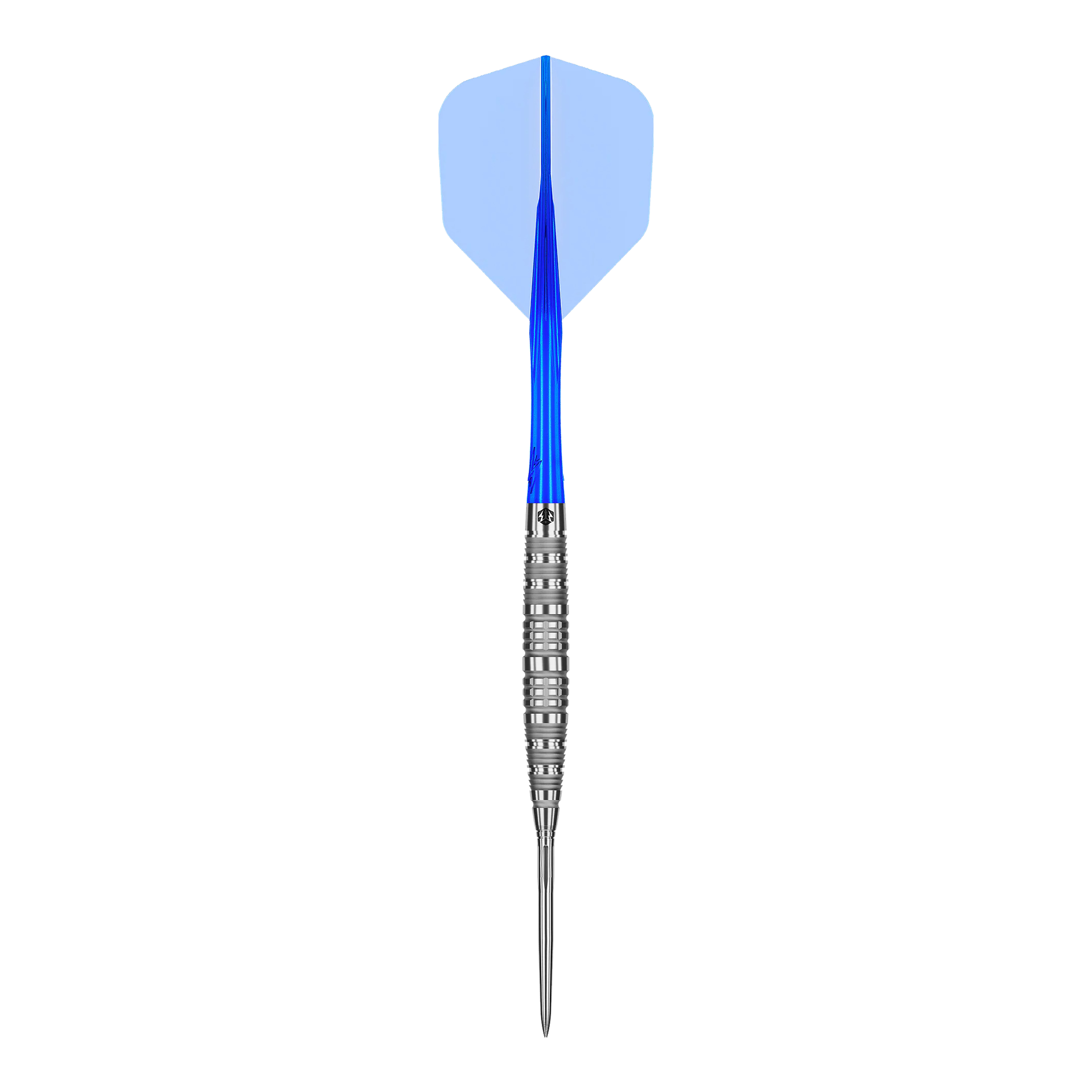 Stalowe lotki Caliburn Rix EZ-EVO R6 Das Produkt Caliburn Rix EZ-EVO R6 Steeldarts wird gezeigt. Die Aufnahme hebt die Gestaltung und die Struktur des Darts hervor.
