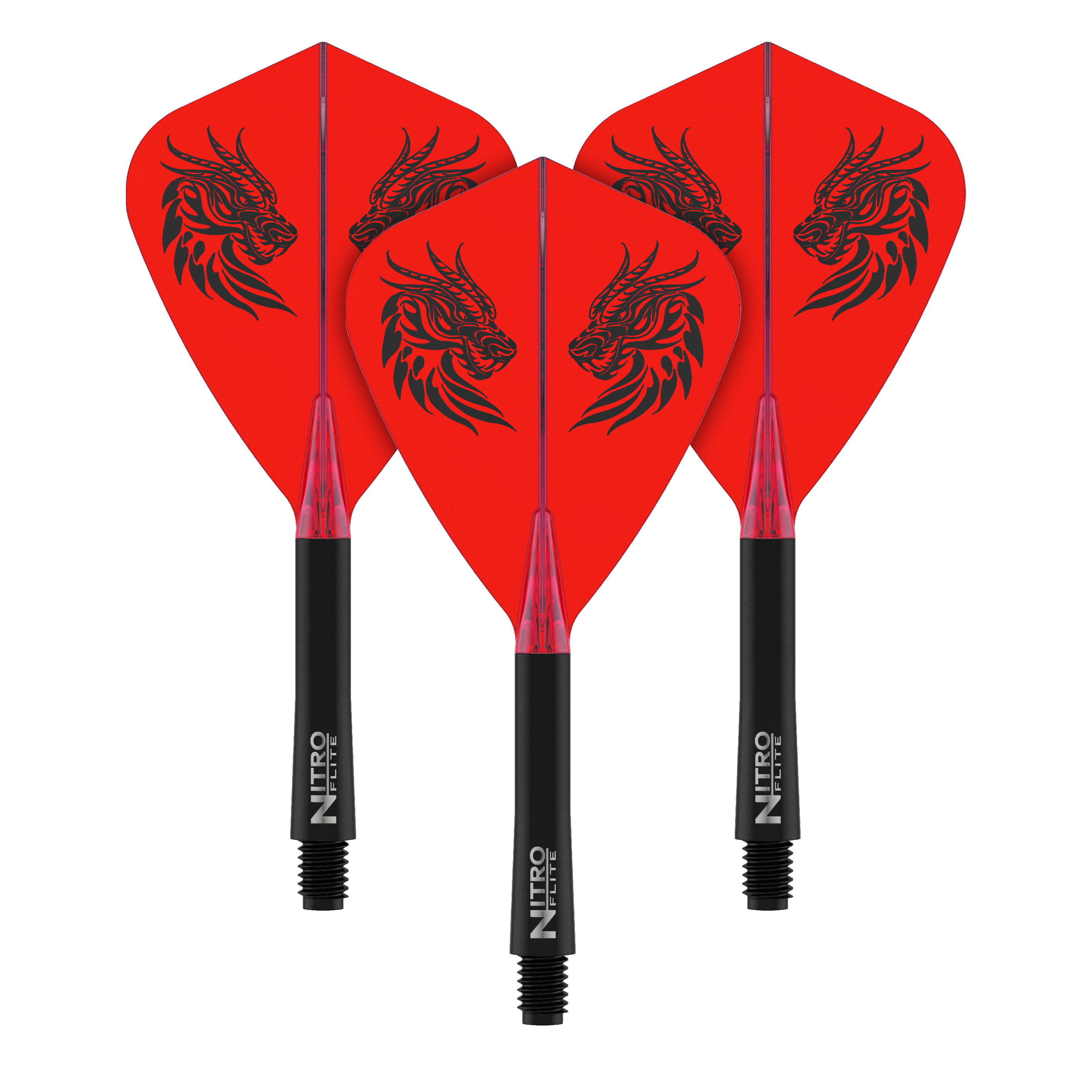 Auf diesem Bild ist ein Artikel mit dem Dateinamen X1091_Red_Dragon_Nitro_Flite_Jonny_Clayton_Kite_Flights_Medium_34mm_2 abgebildet. Es handelt sich vermutlich um Zubehör für Darts oder Flights.