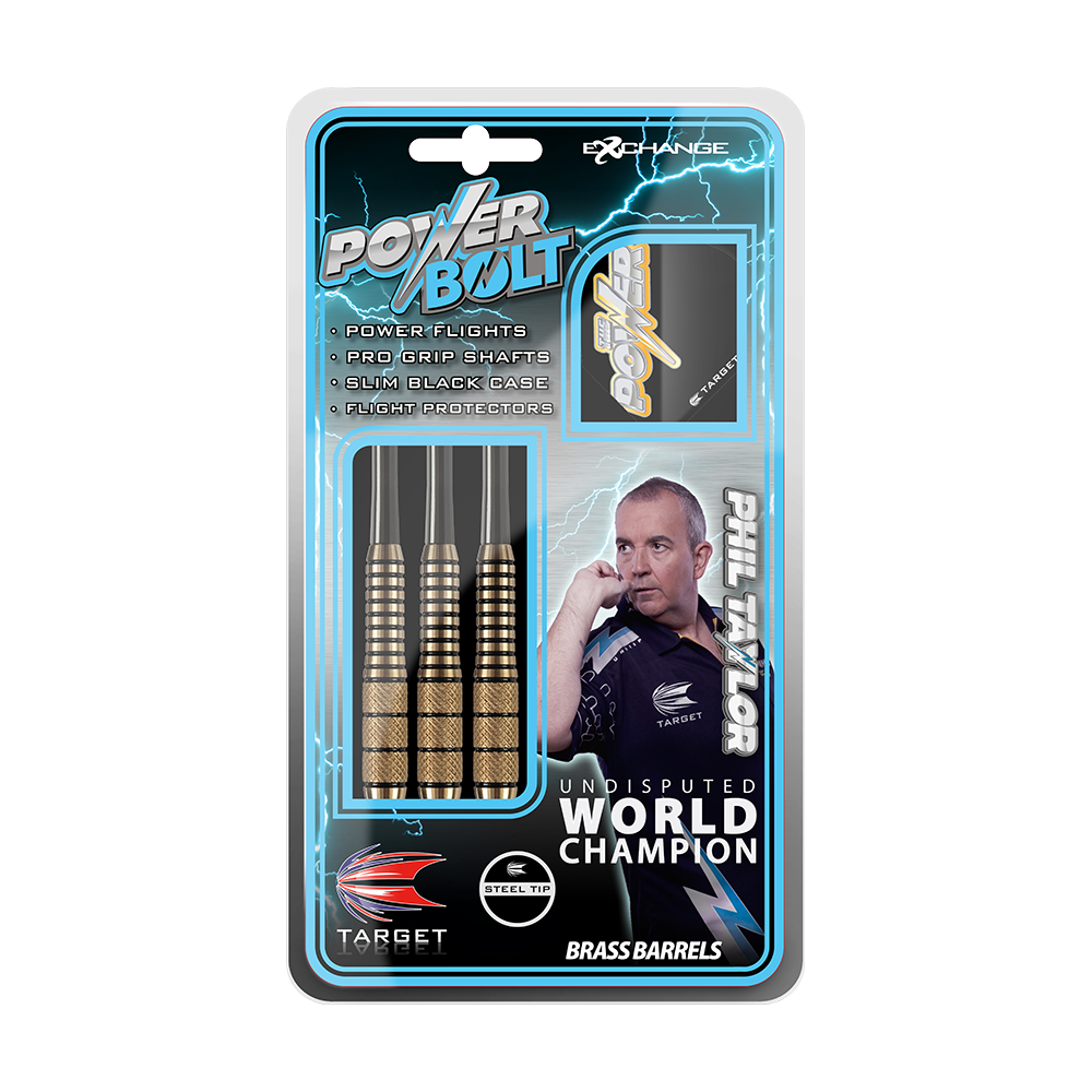 Target Phil Taylor Power Bolt Steel Dart - 22g