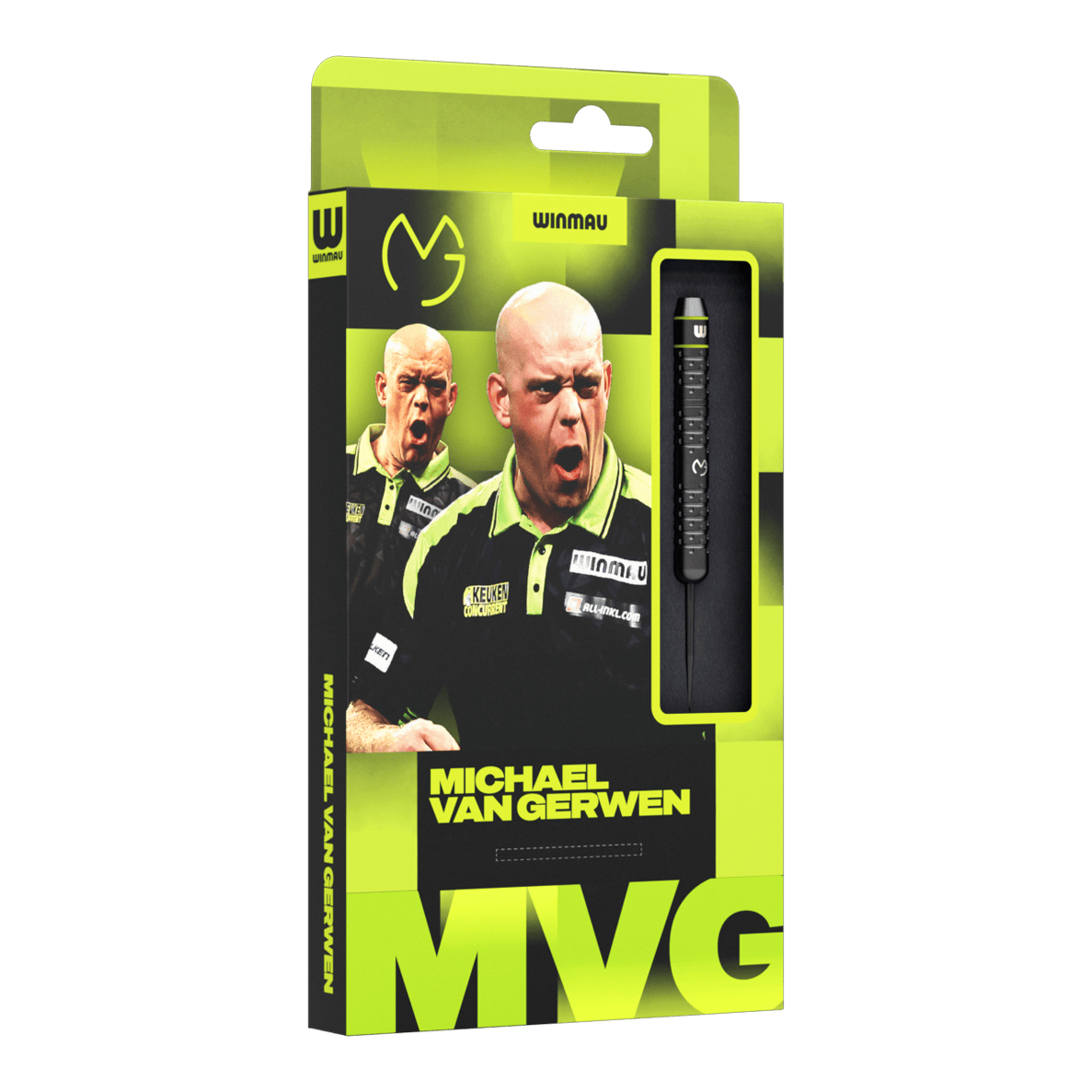 Winmau Michael Van Gerwen Rdzeń Mosiężne Steeldarts - 21g