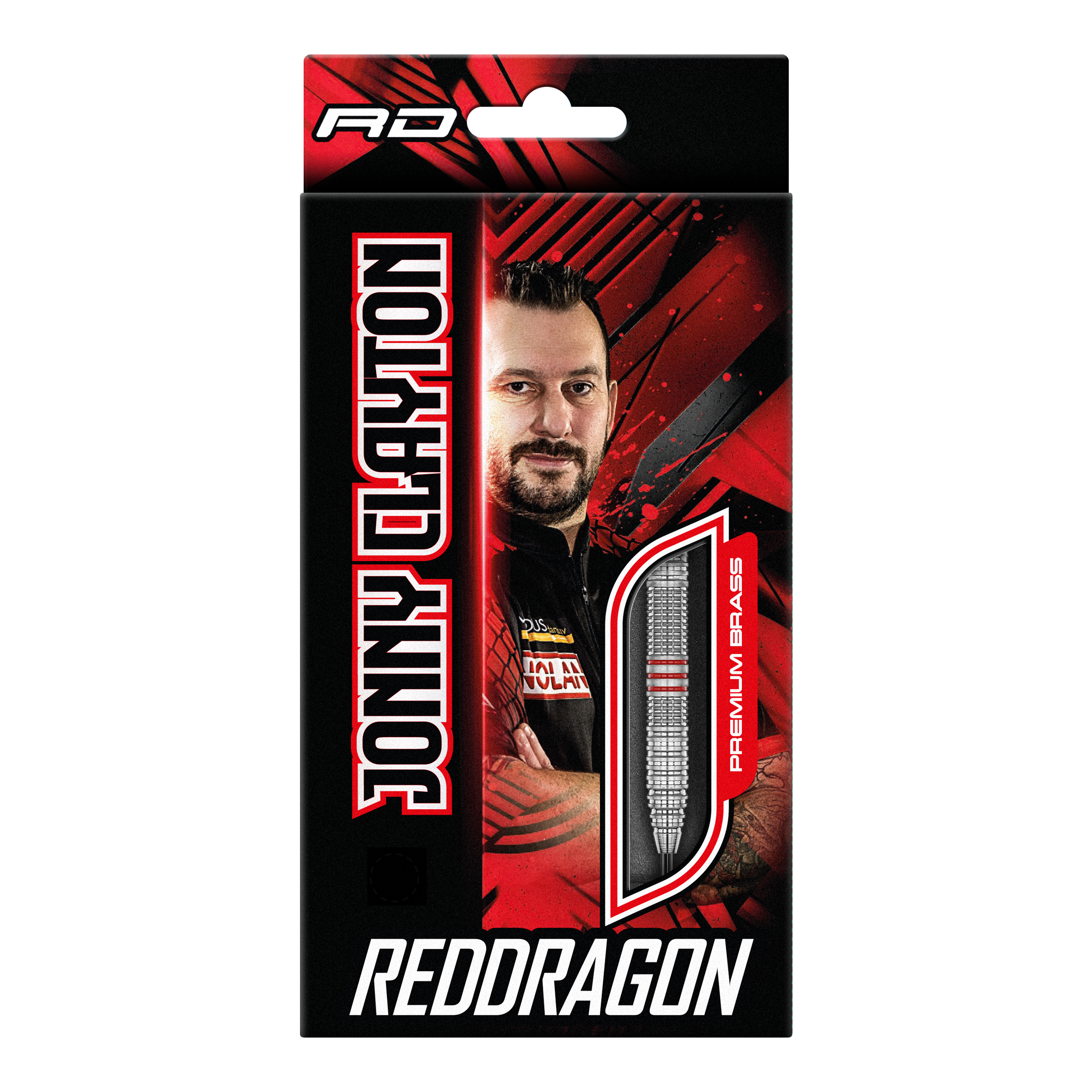 Lotki Red Dragon Jonny Clayton Brass Steel Darts - 21 g Red Dragon Jonny Clayton Brass Steeldarts - 21 g abgebildet. Die Darts sind für präzises Steeldart-Spiel geeignet.