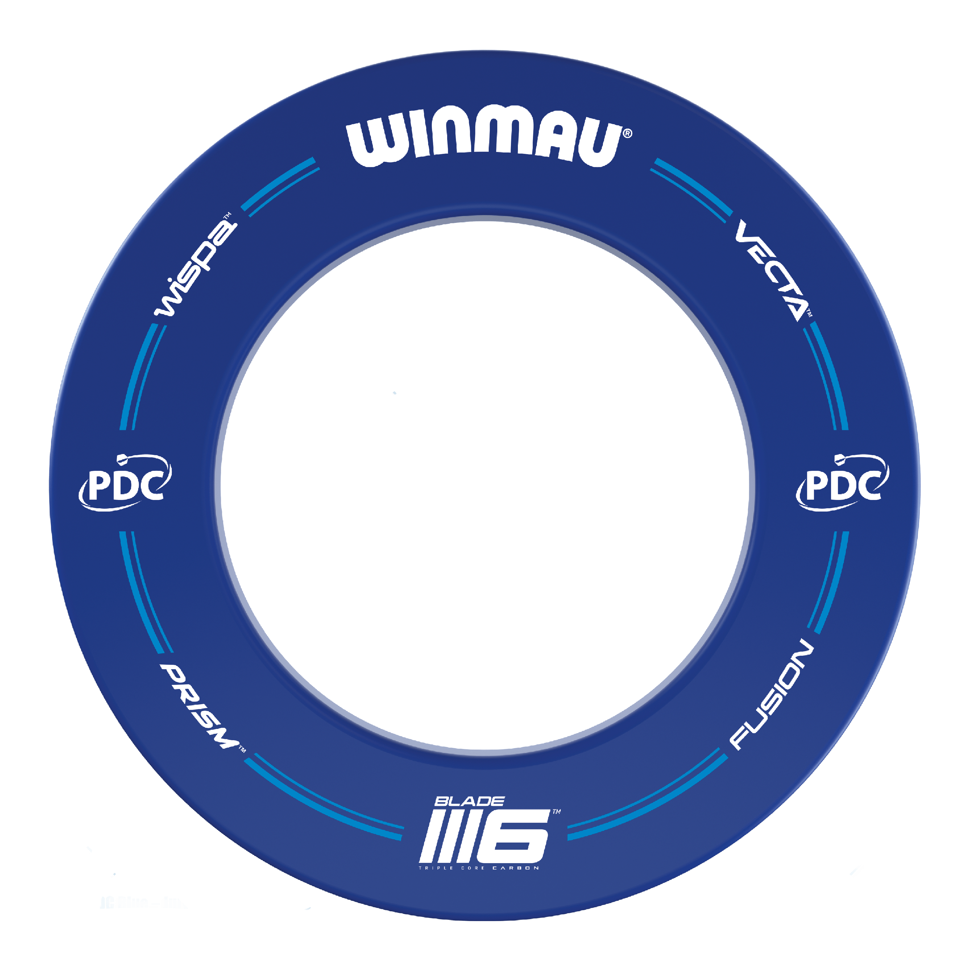 Zestaw surround Winmau Blade 6 PDC - niebieski