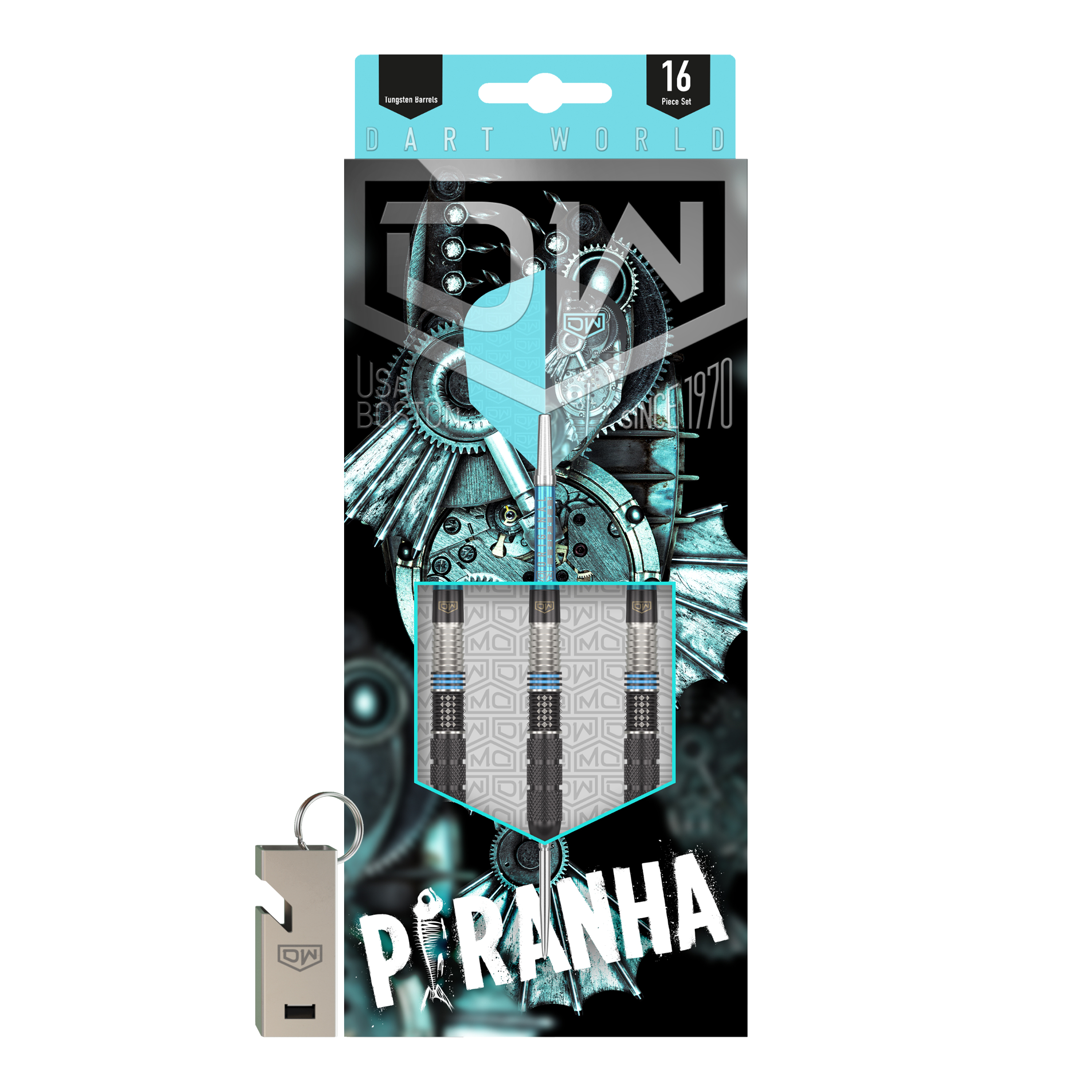 Rzutki stalowe DW Piranha 01