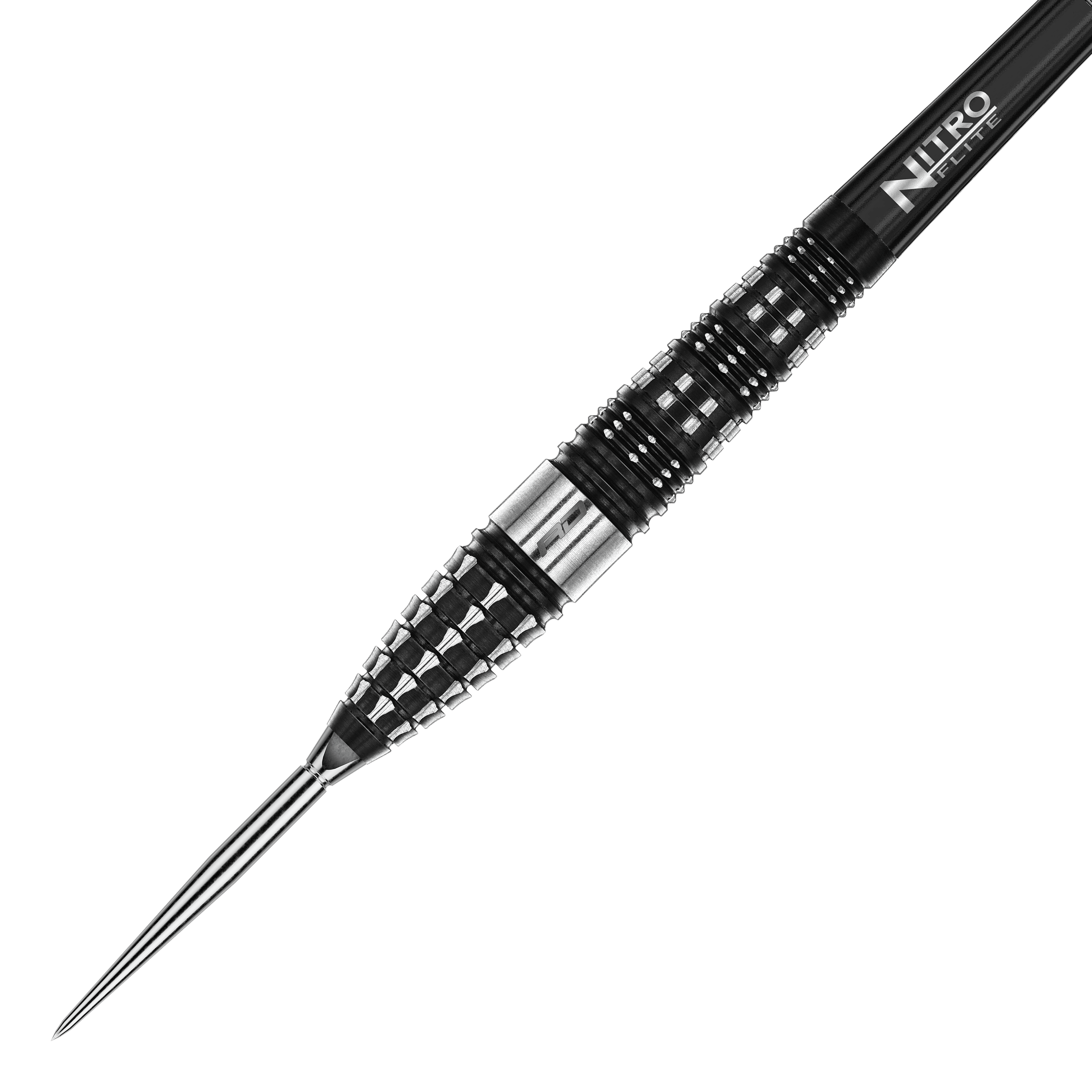 Strzałki stalowe Red Dragon Recon Torpedo Dieses Bild zeigt die Red Dragon Recon Torpedo Steeldarts - 23g. Die Darts liegen nebeneinander auf einer weißen Fläche.