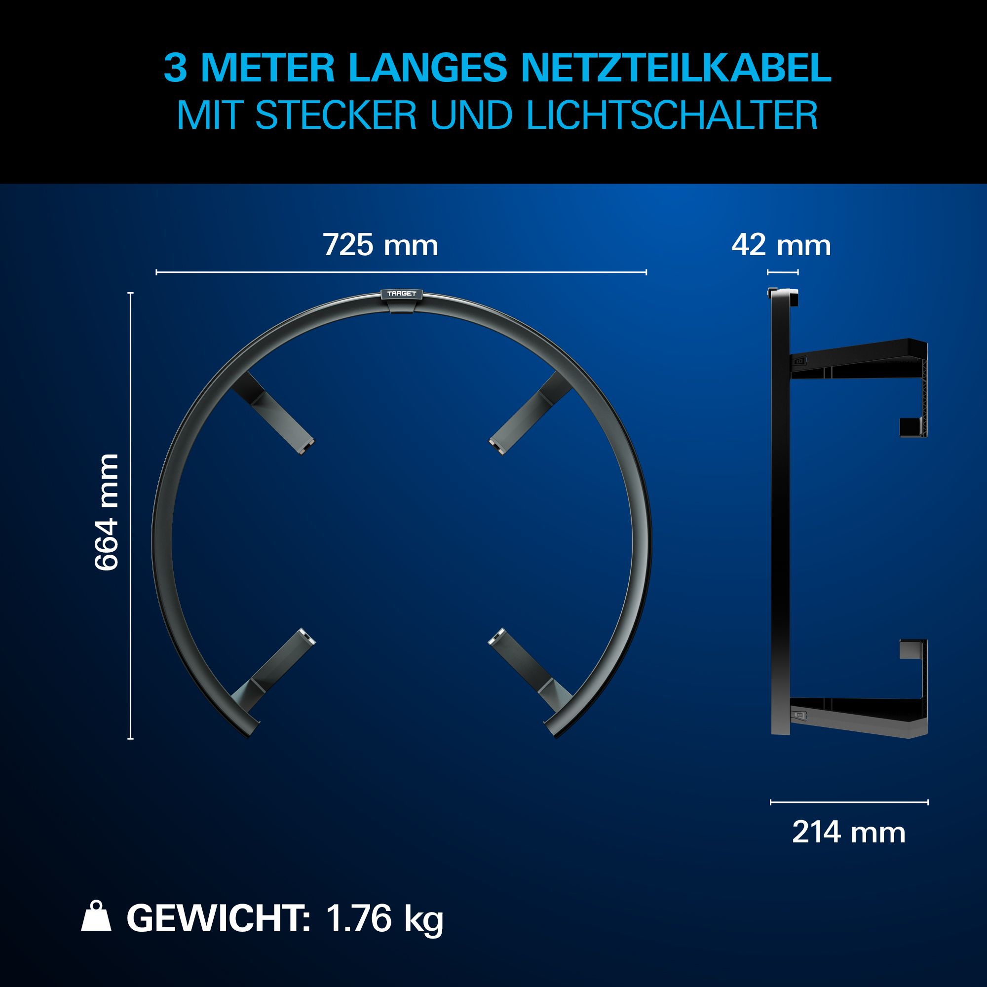 System oświetlenia Target Corona Vision 2