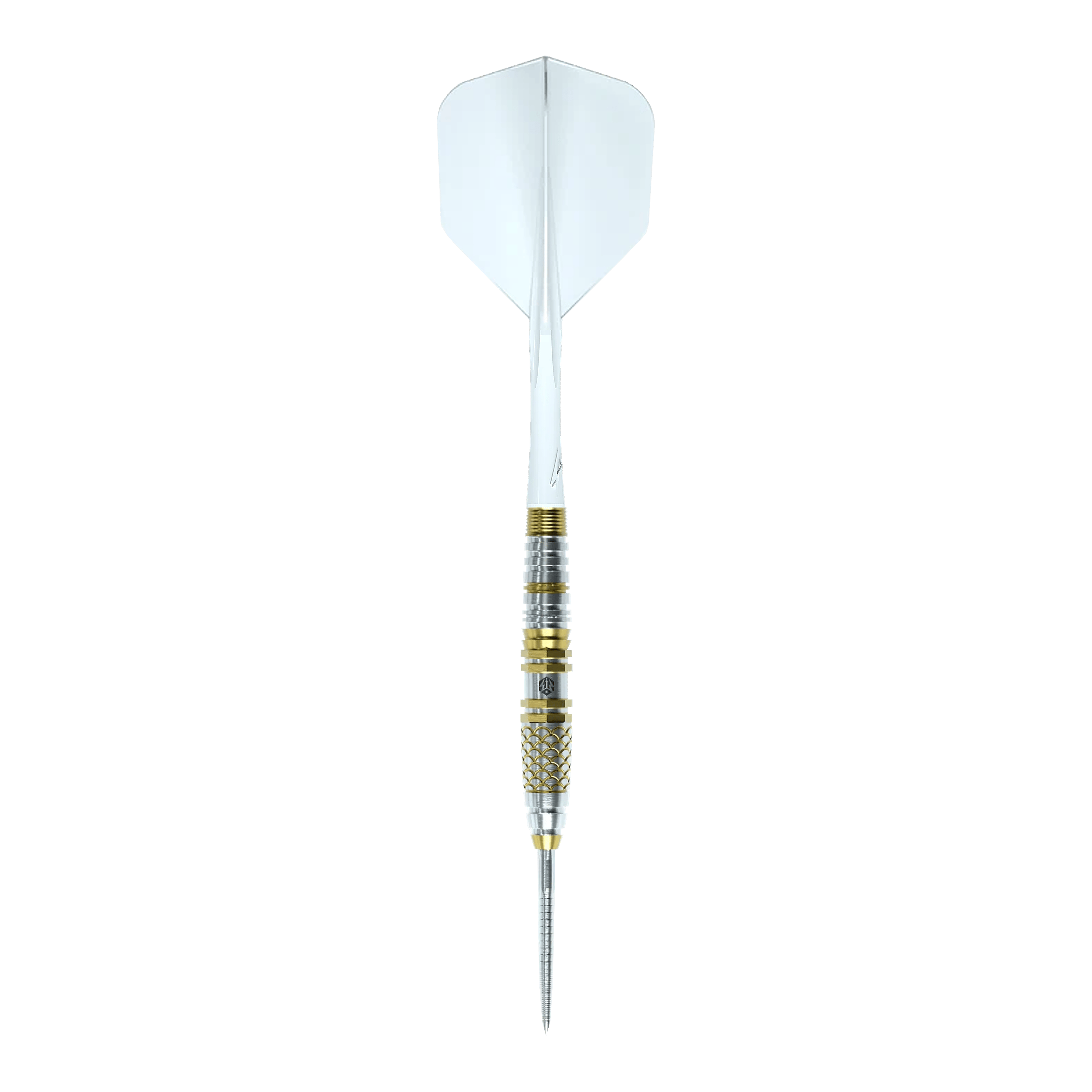 Dieses Bild zeigt die Caliburn Players Darts Lee Soon An Gold Spear Steeldarts, 23g. Sie sind speziell für Dartspieler konzipiert und haben eine elegante Form.