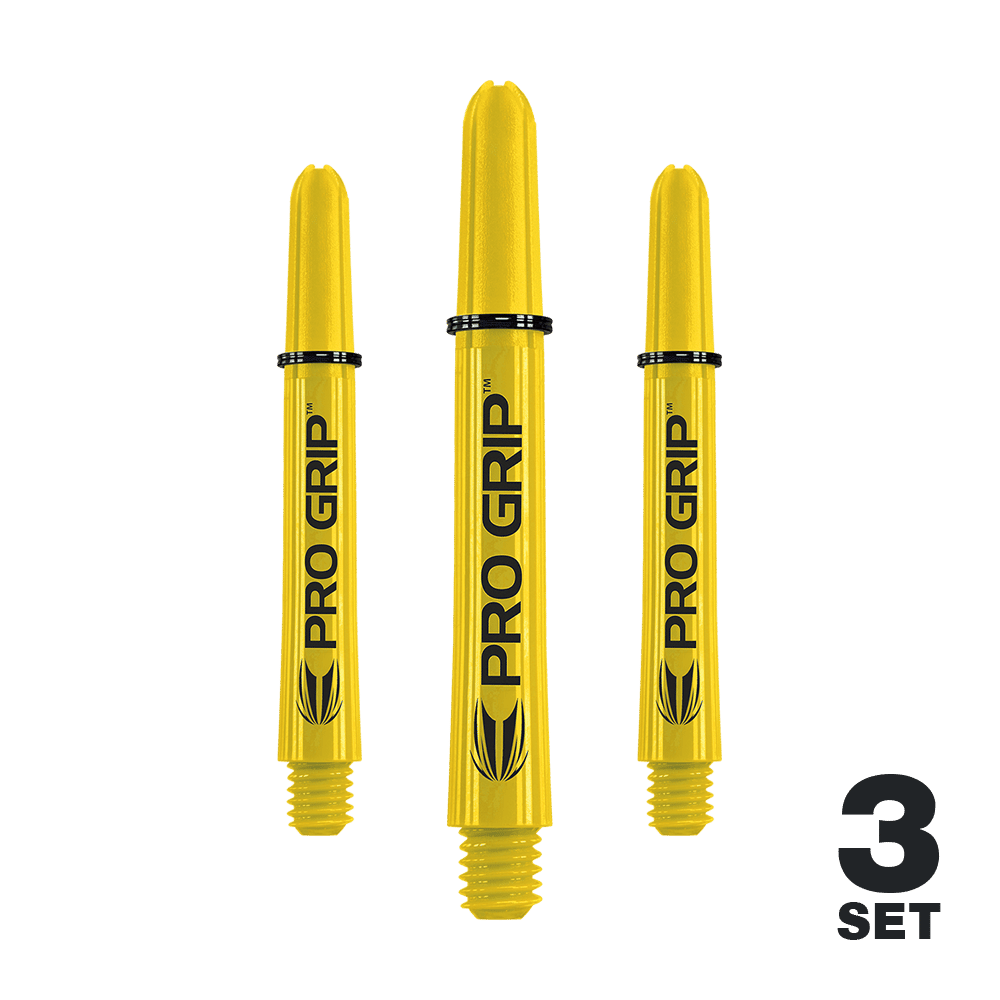 Uchwyty Target Pro Grip - 3 zestawy - żółte