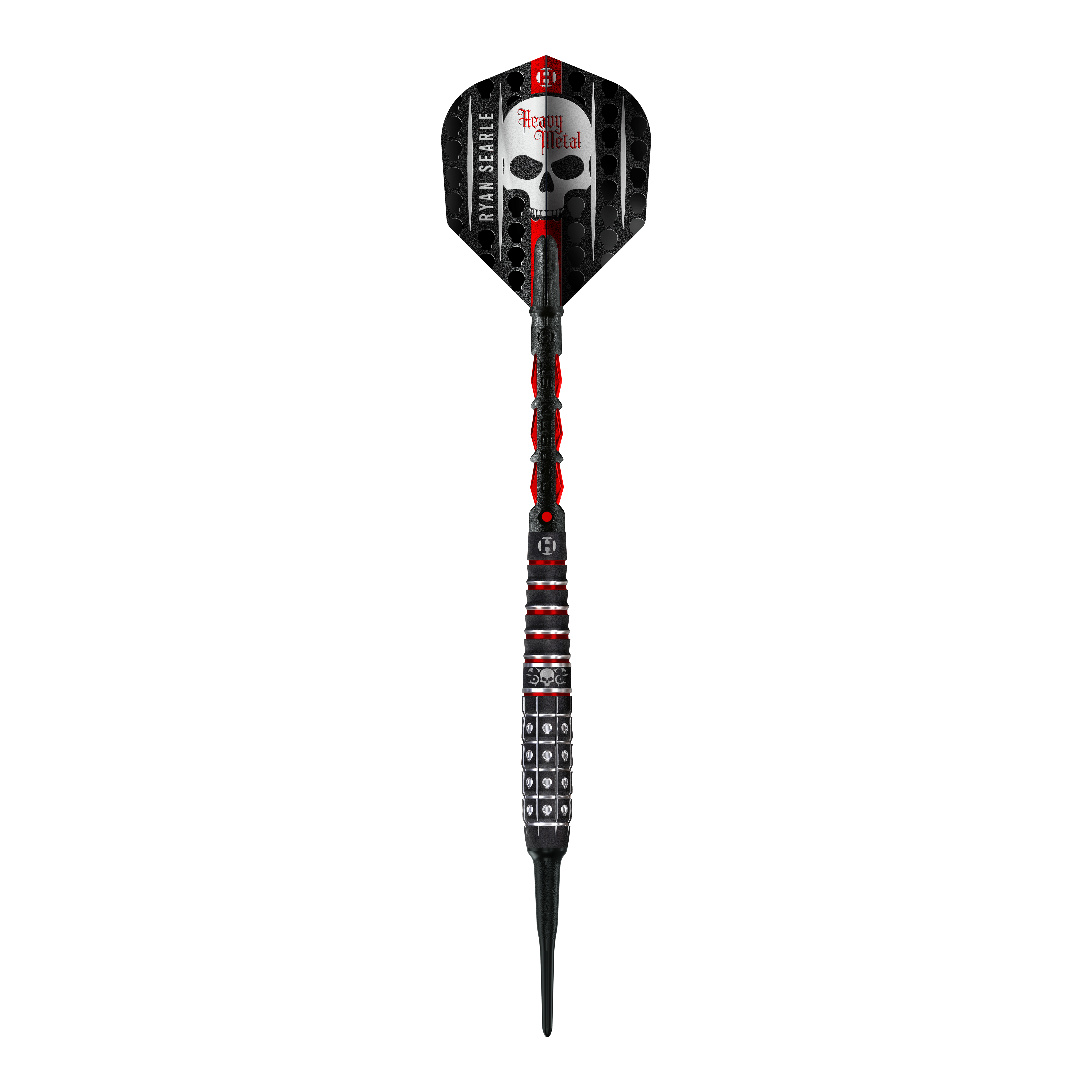 Miękkie lotki Harrow's Ryan Searle Series 3 Zu sehen sind die Harrows Ryan Searle Series 3 Softdarts. Diese Softdarts sind für den professionellen Einsatz geeignet.