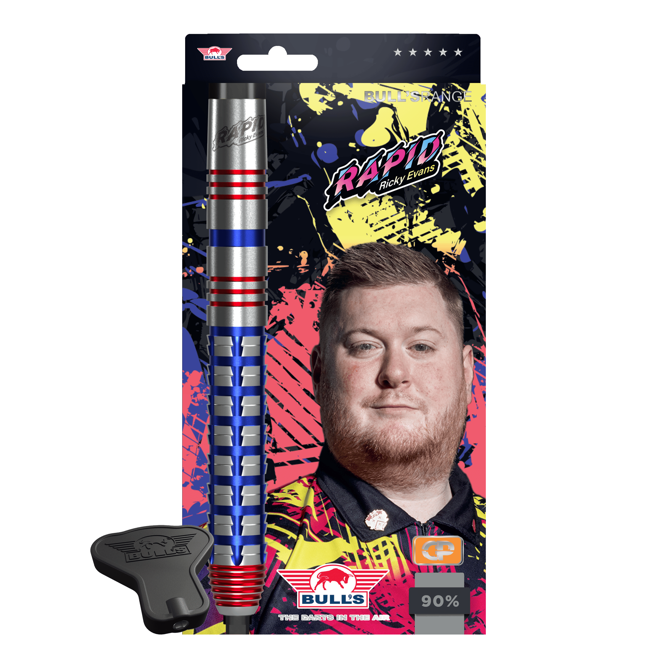 Bulls NL Ricky Evans Rapid Convertible Point Steel Darts