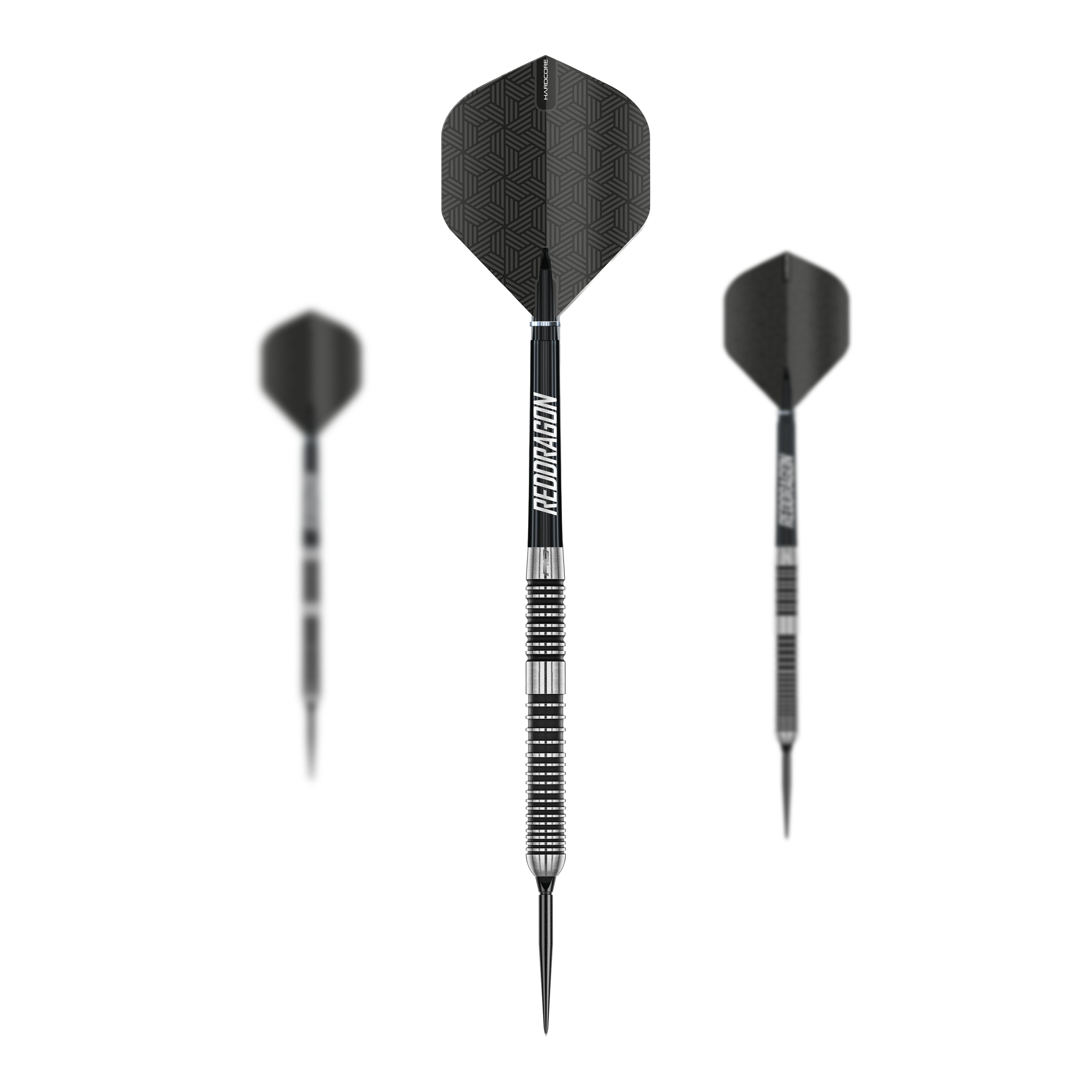 Rzutki stalowe Red Dragon Pegasus Switch Point Ein Set von Red Dragon Pegasus Switch Point Steeldarts ist abgebildet. Die Steeldarts eignen sich für professionelle Dartspieler.