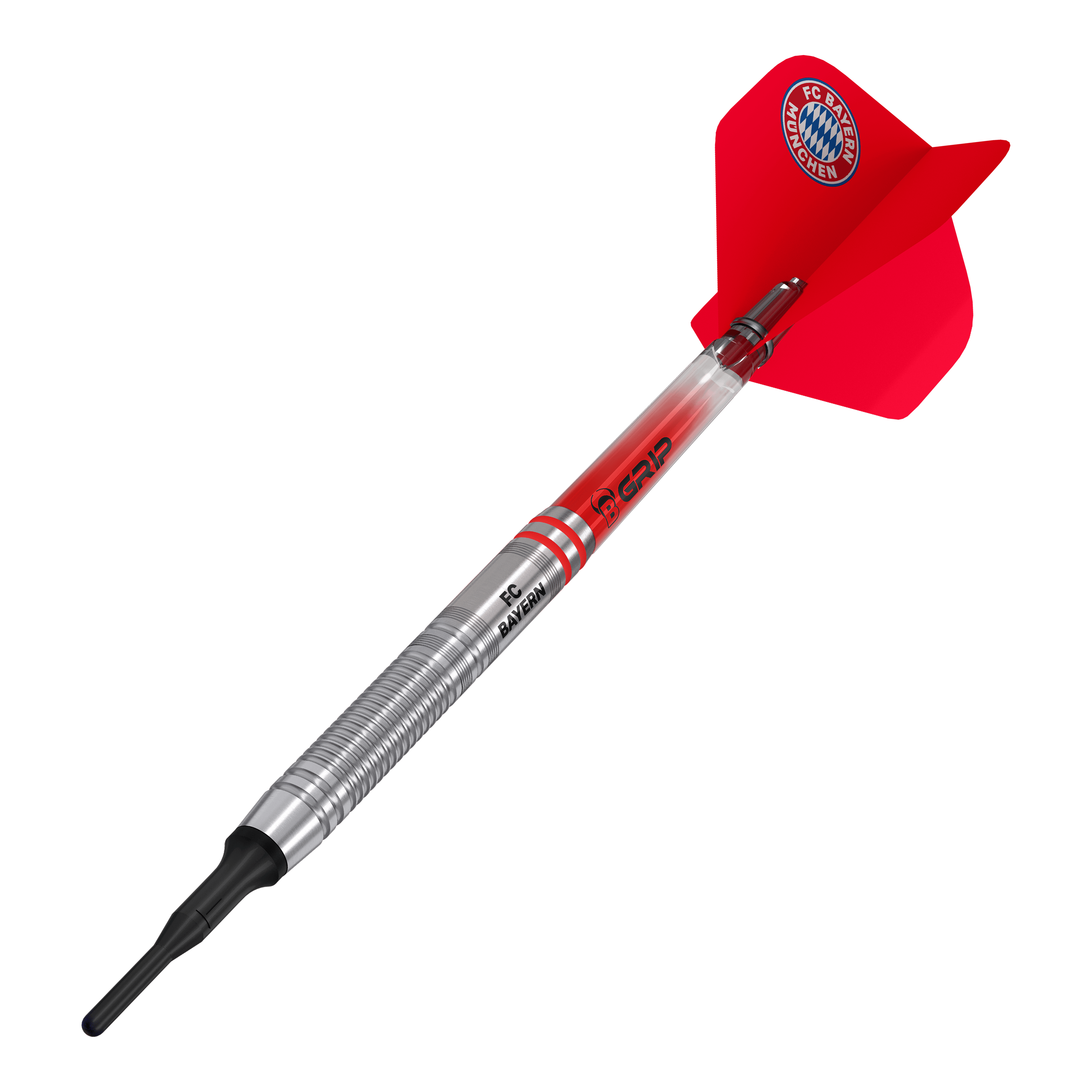 Miękkie rzutki Beazd FC Bayern Monachium Wolfram - 18g Gezeigt werden die Bulls FC Bayern München Tungsten Softdarts - 18g. Diese Darts sind ideal für Softdart-Liebhaber und FC Bayern Fans.