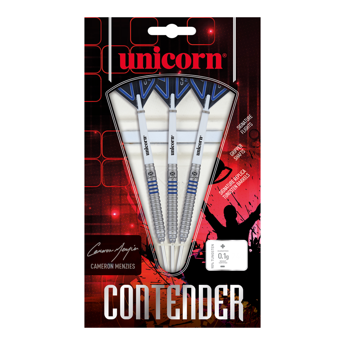 Rzutki stalowe Unicorn Contender Camerion Menzies - 23g